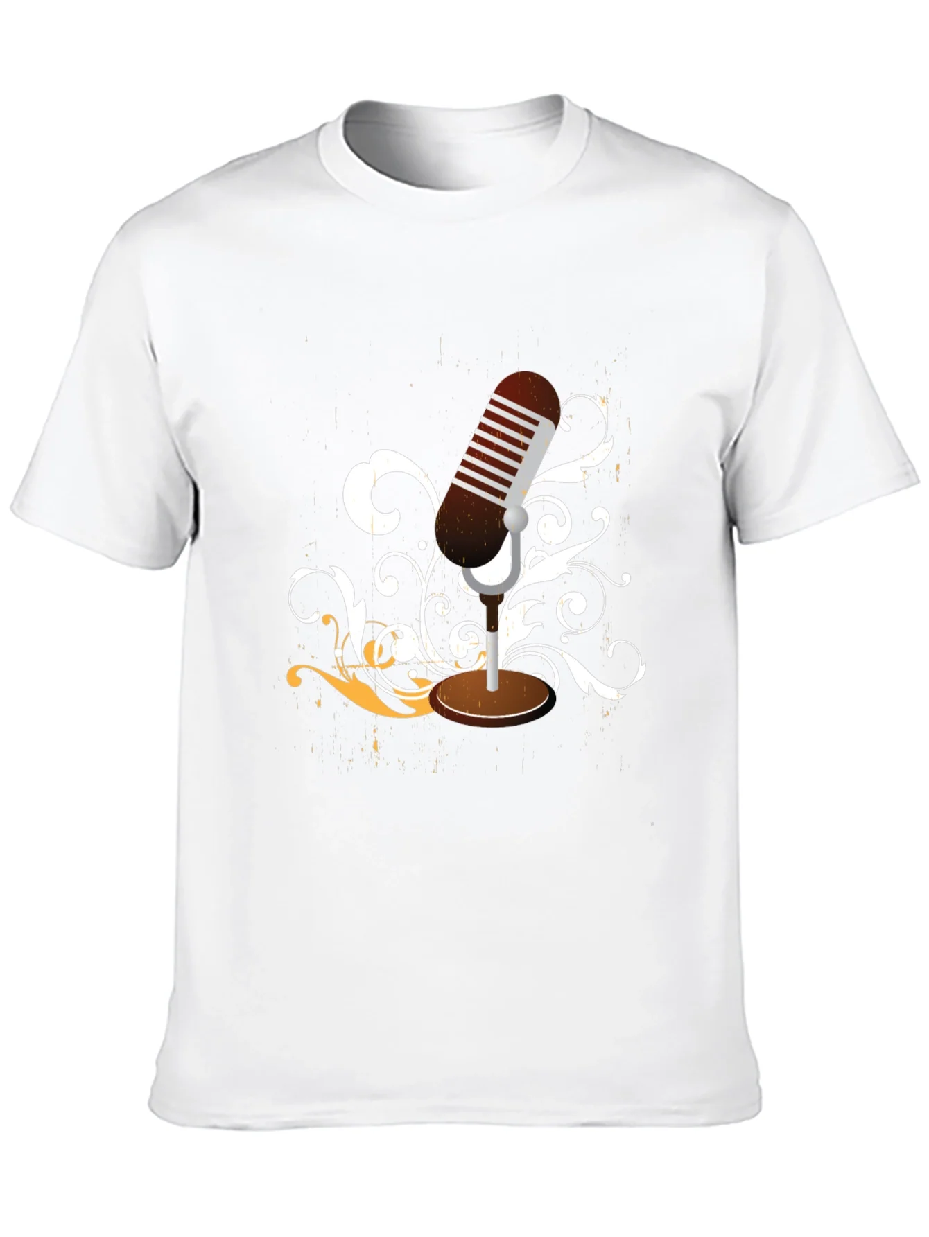 Rebbecca Retro Microphone Graphic Tee - Classic Style