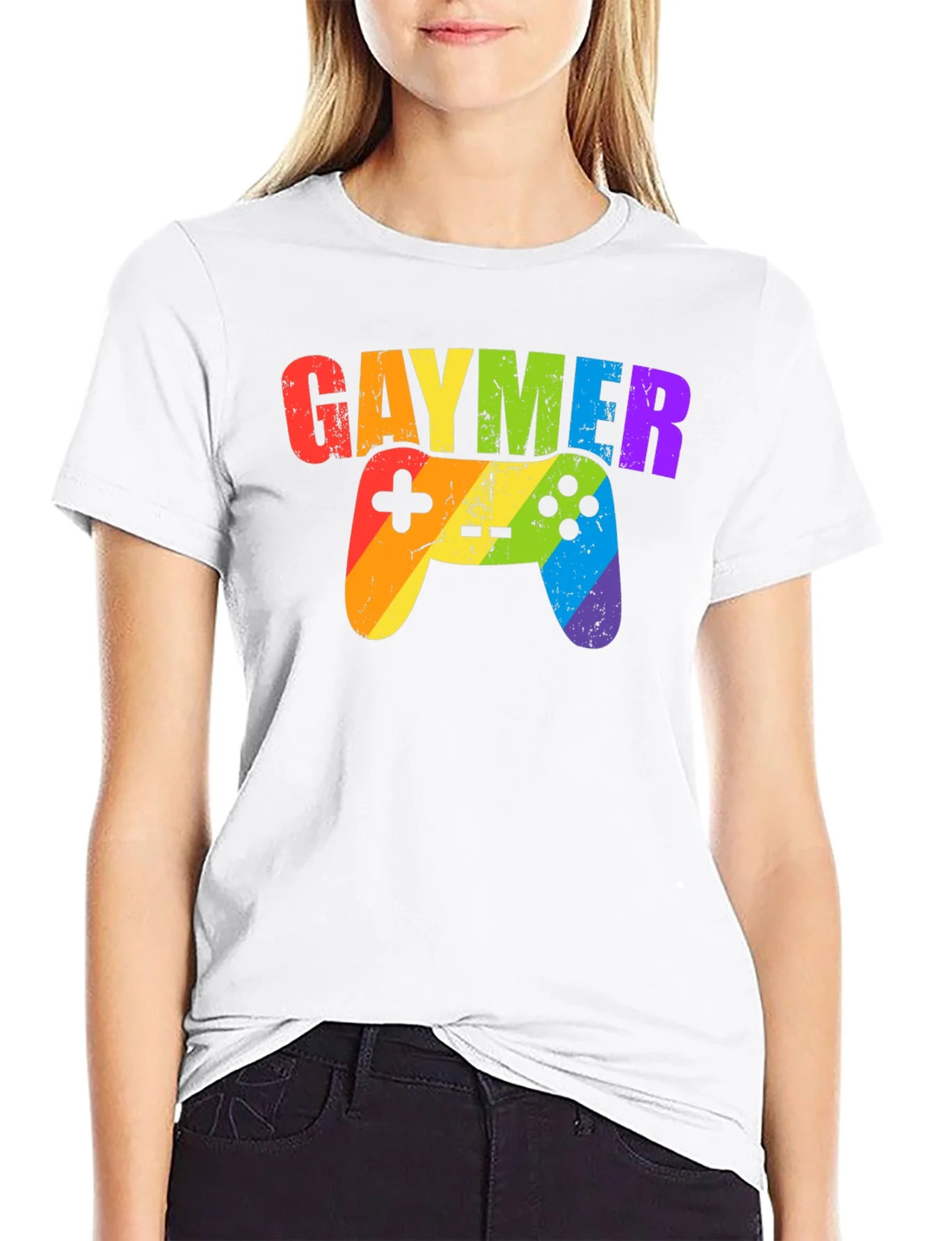 Camiseta Gaymer Pride LGBT para Videojuegos