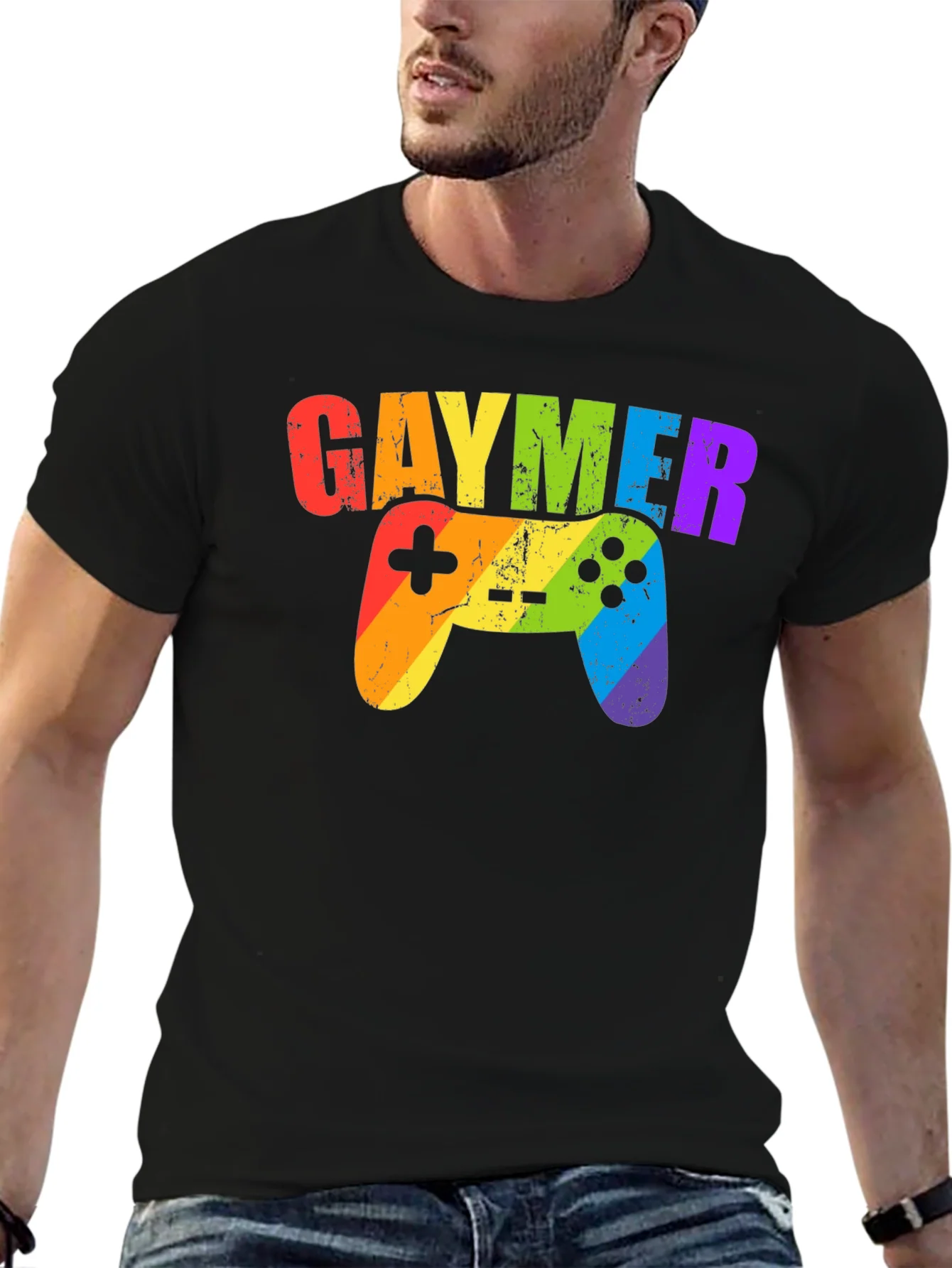Camiseta Gaymer Pride LGBT para Videojuegos