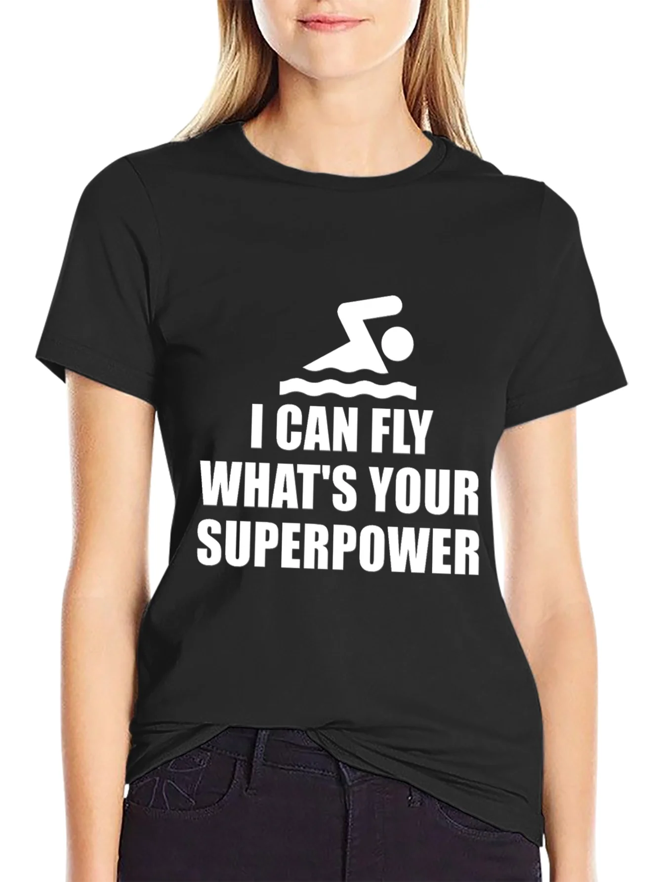 Rebbecca I Can Fly Whats Your Superpower T-Shirt