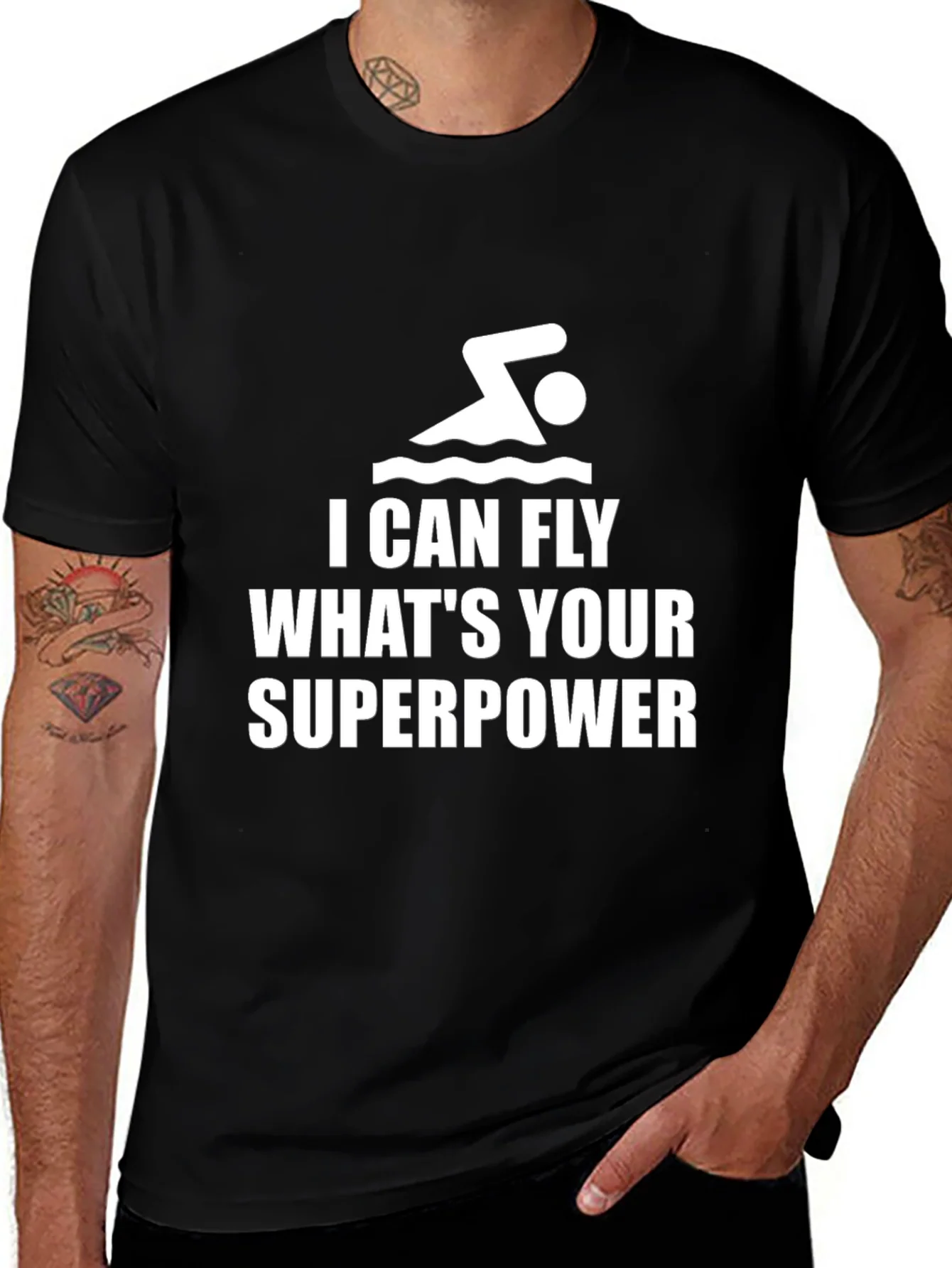 Rebbecca I Can Fly Whats Your Superpower T-Shirt