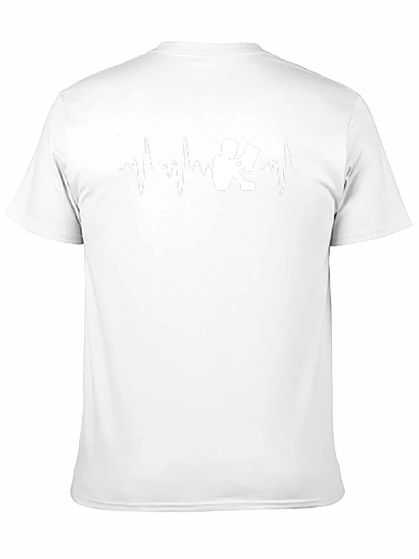 Rebbecca Reading Heartbeat Graphic T-Shirt - Black