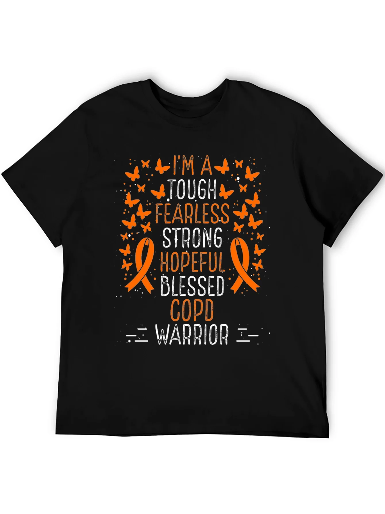 Rebbecca COPD Warrior Butterfly T-Shirt