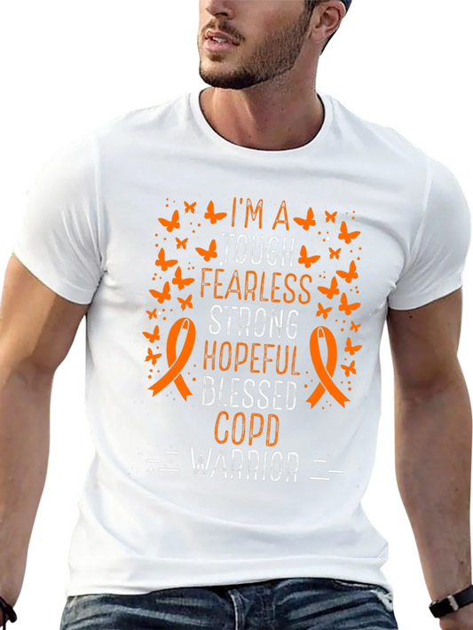 Rebbecca COPD Warrior Butterfly T-Shirt