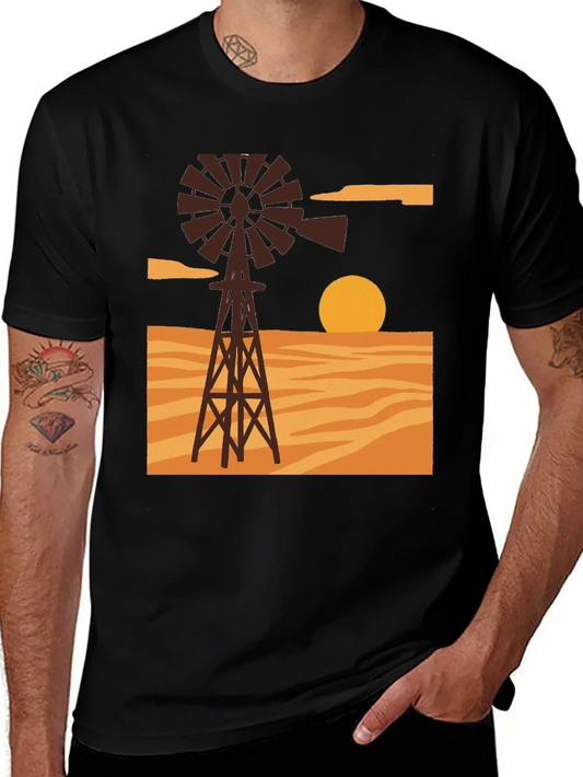 Rebbecca Windmill Desert Graphic Tee