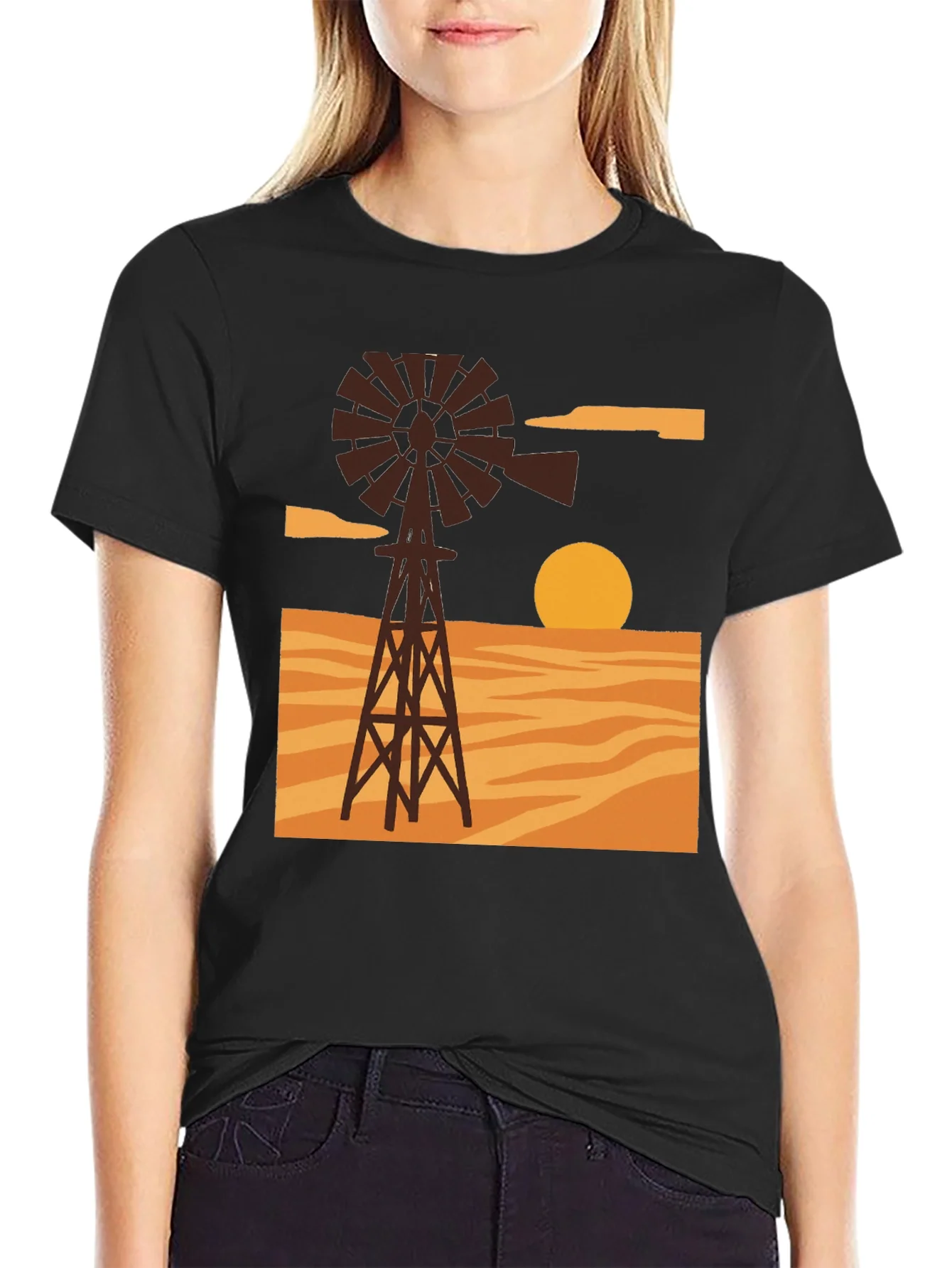 Rebbecca Windmill Desert Graphic Tee