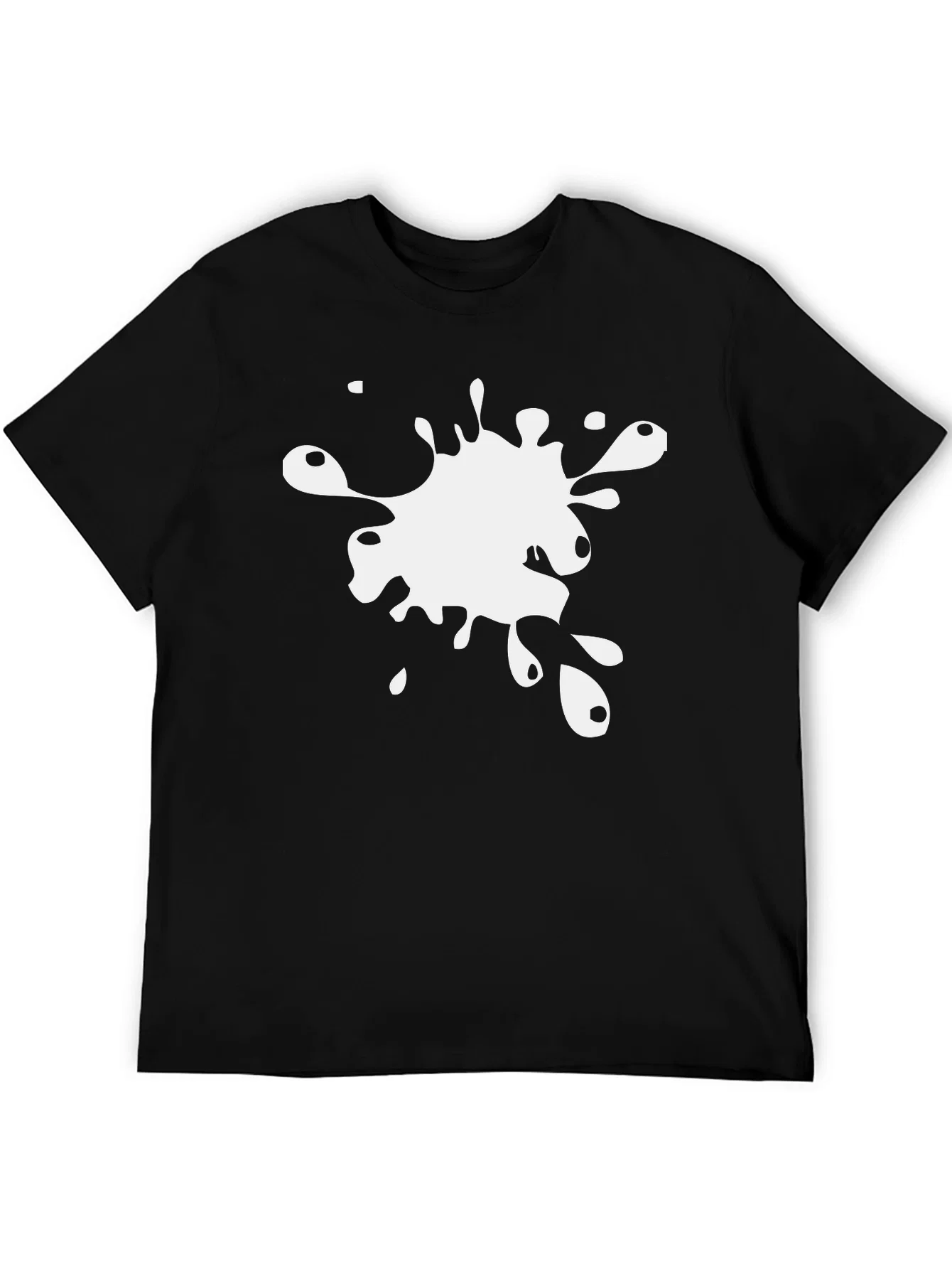 Rebbecca Black T-Shirt with White Splatter Design