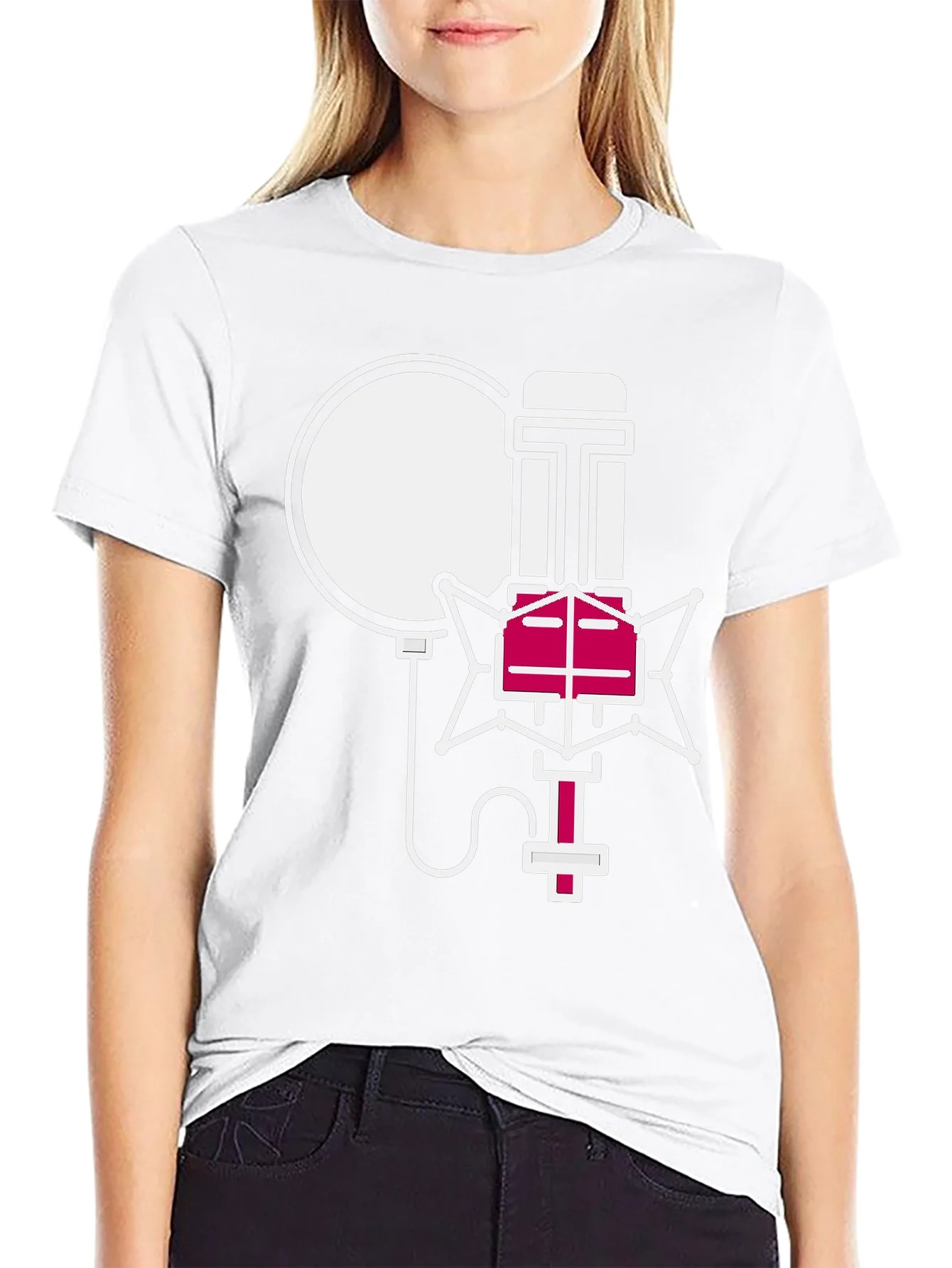 Rebbecca Retro Microphone Graphic Tee