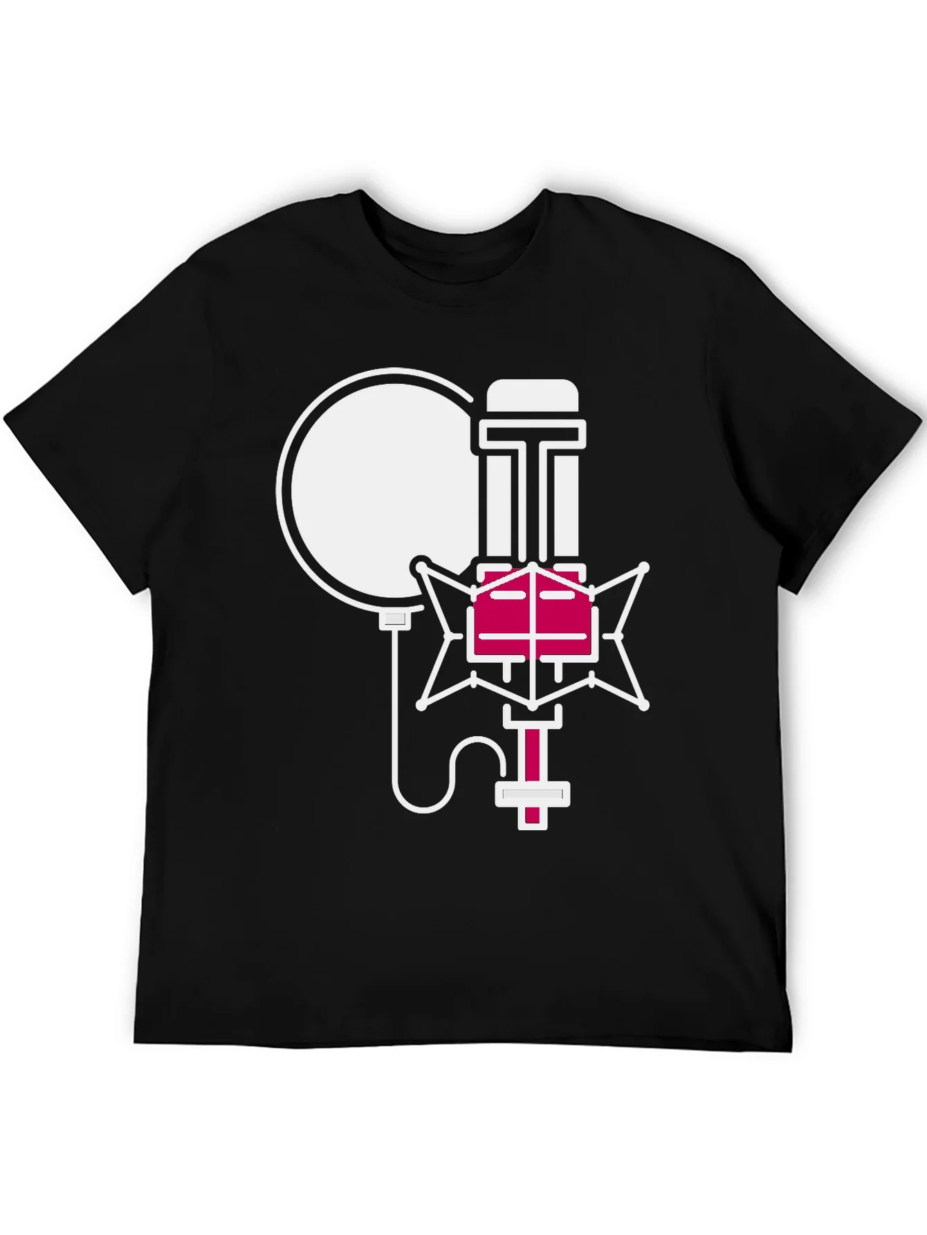 Rebbecca Retro Microphone Graphic Tee