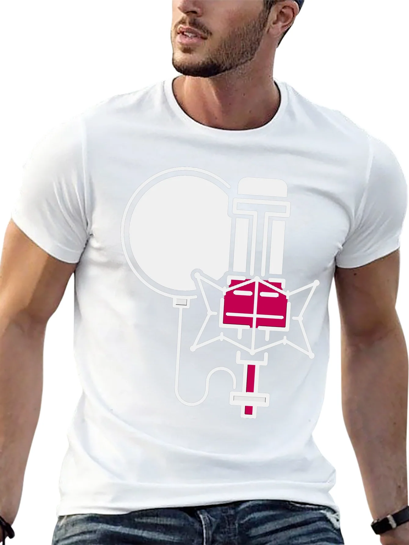 Rebbecca Retro Microphone Graphic Tee