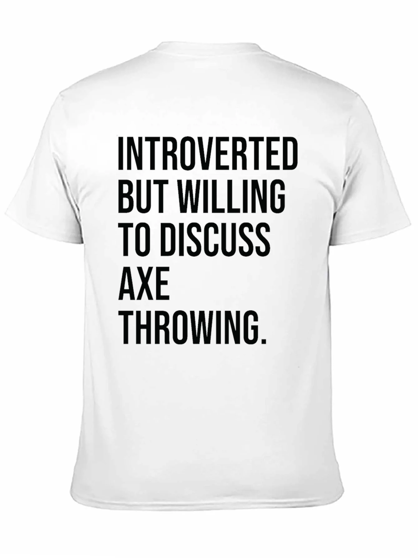 Rebbecca Introverted Axe Throwing T-Shirt