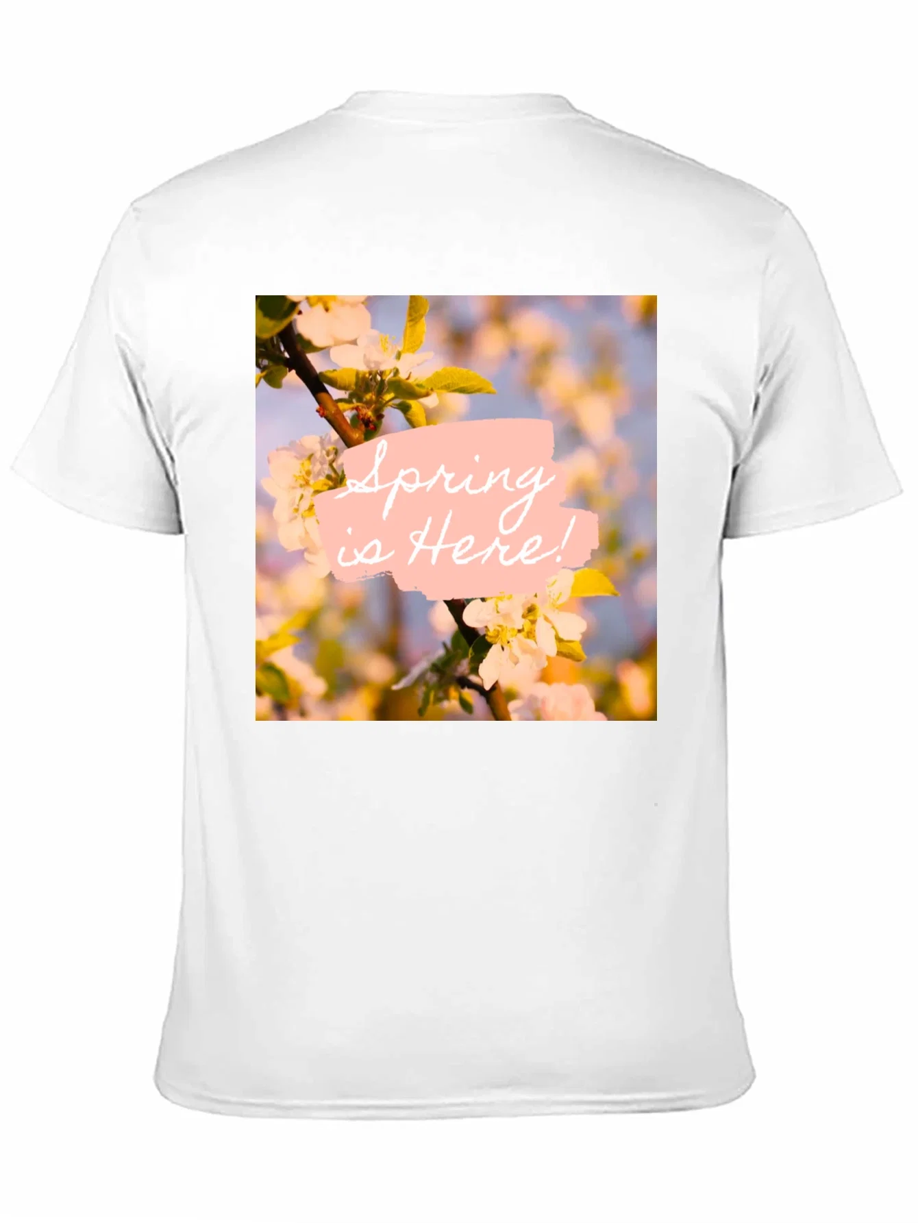 Rebbecca Spring is Here! Graphic T-Shirt - Black
