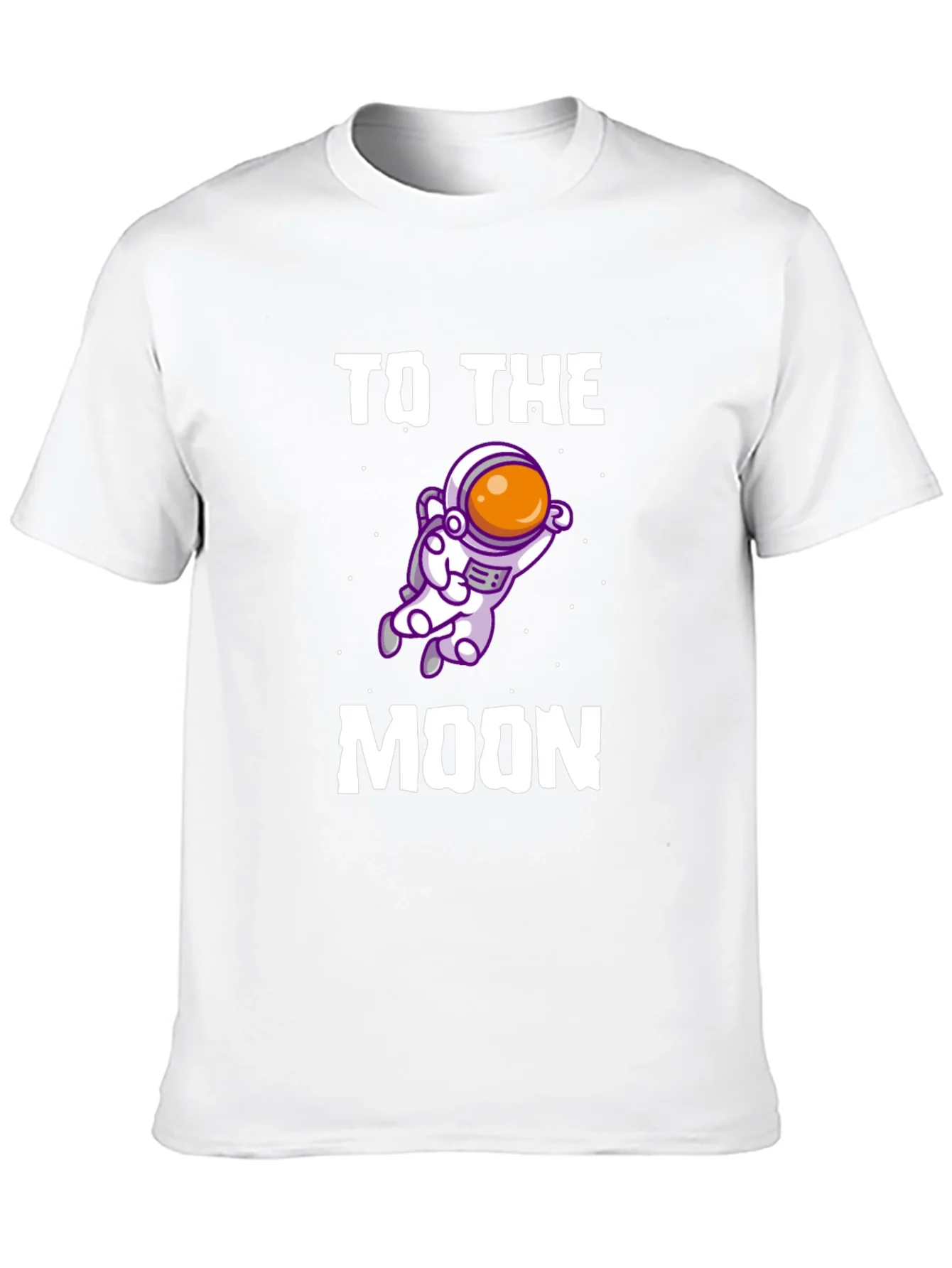Camiseta Negra To The Moon Astronauta