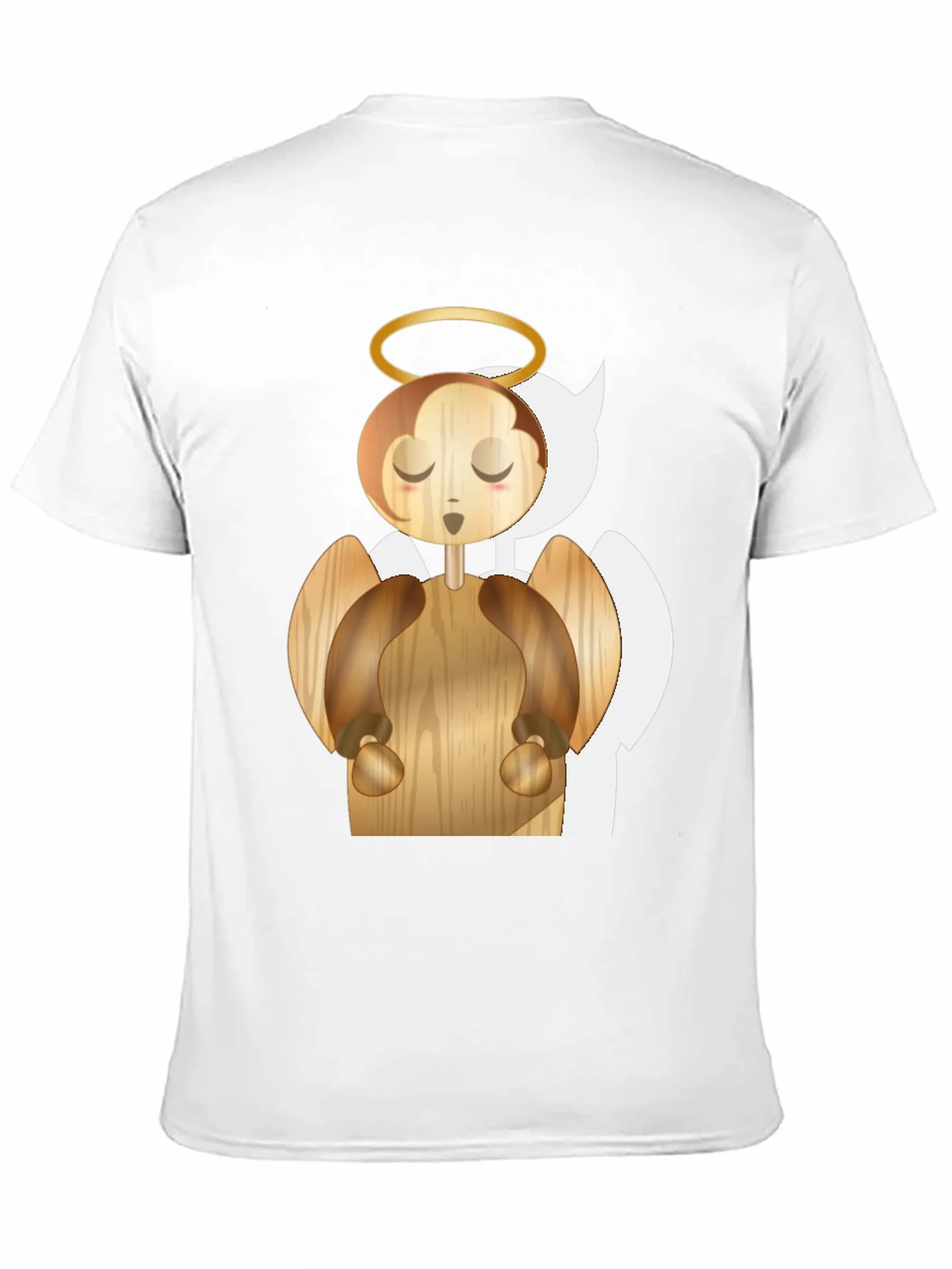 Rebbecca Angel Graphic Tee - Whimsical Wood Design