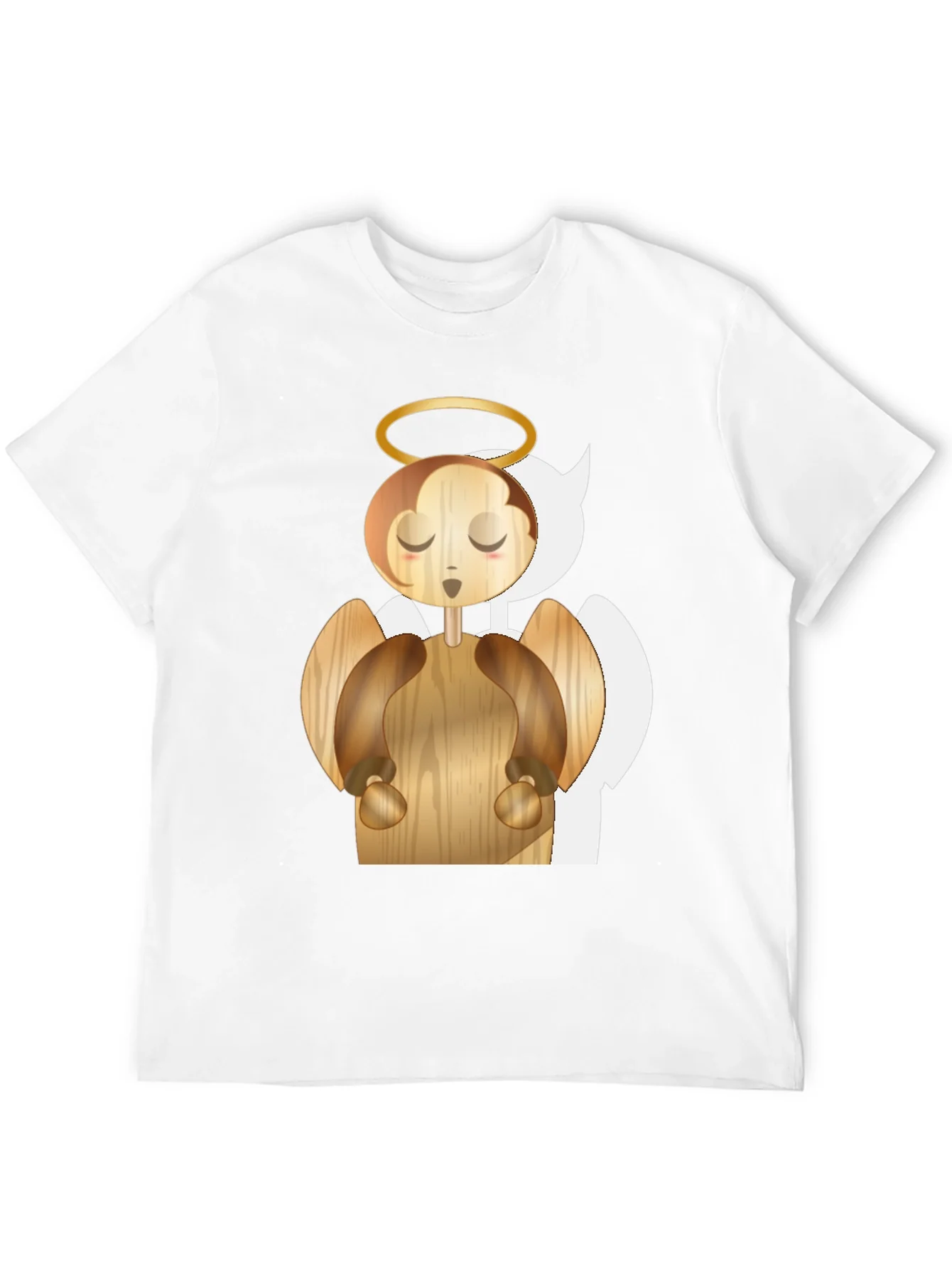 Rebbecca Angel Graphic Tee - Whimsical Wood Design