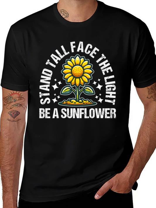 Rebbecca Stand Tall Sunflower Graphic Tee