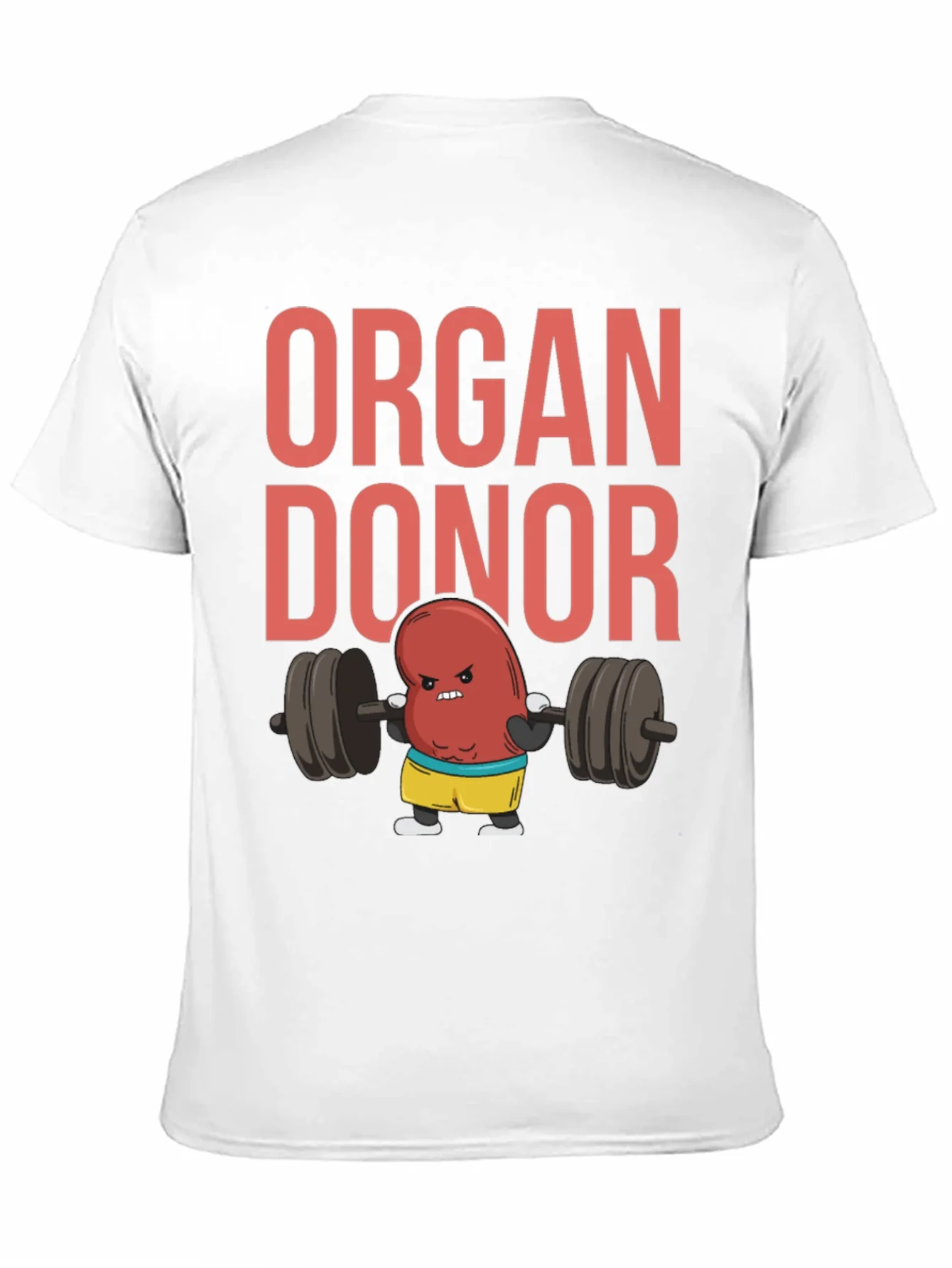 Rebbecca Organ Donor Funny Gym T-Shirt