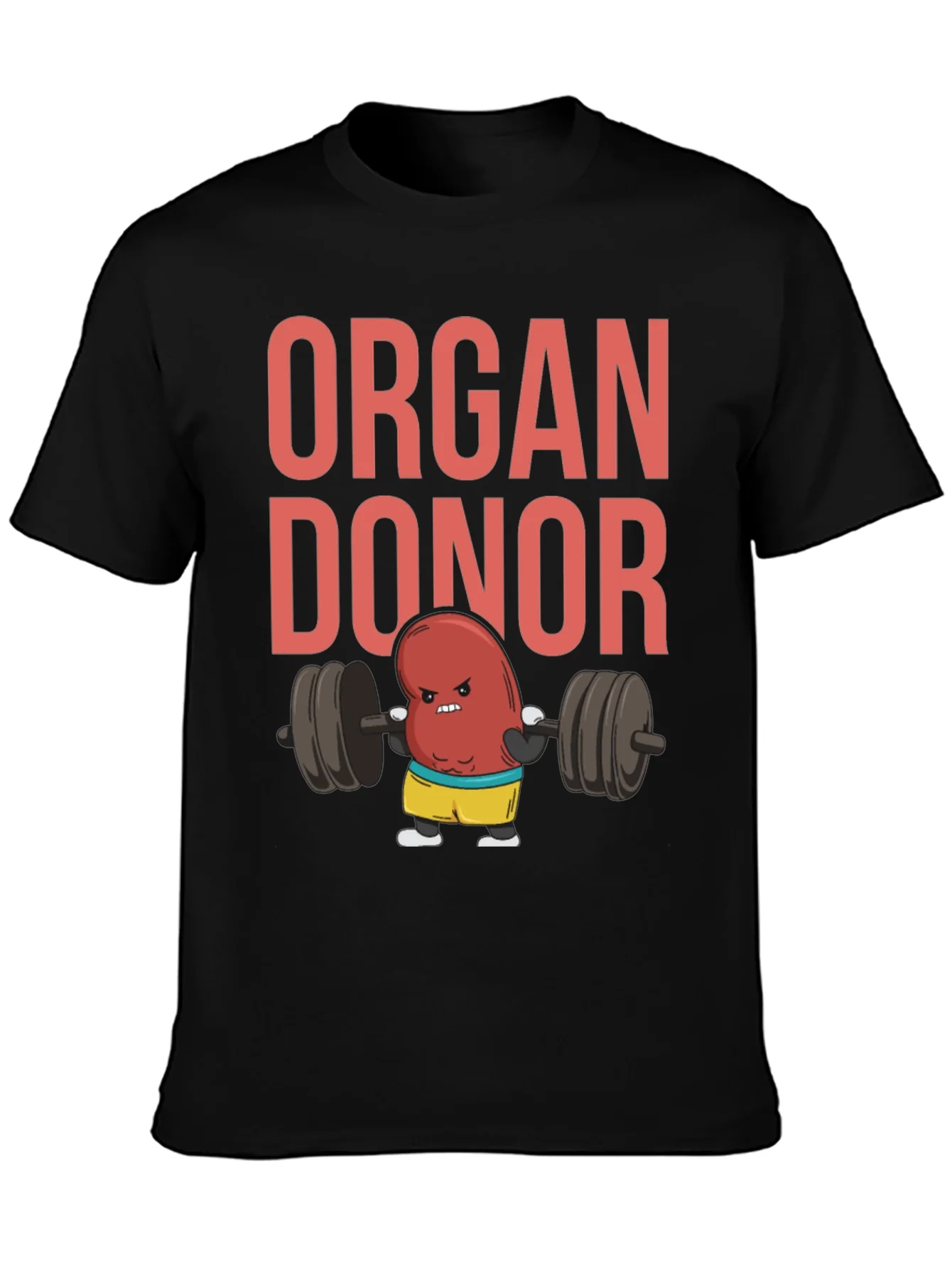 Rebbecca Organ Donor Funny Gym T-Shirt