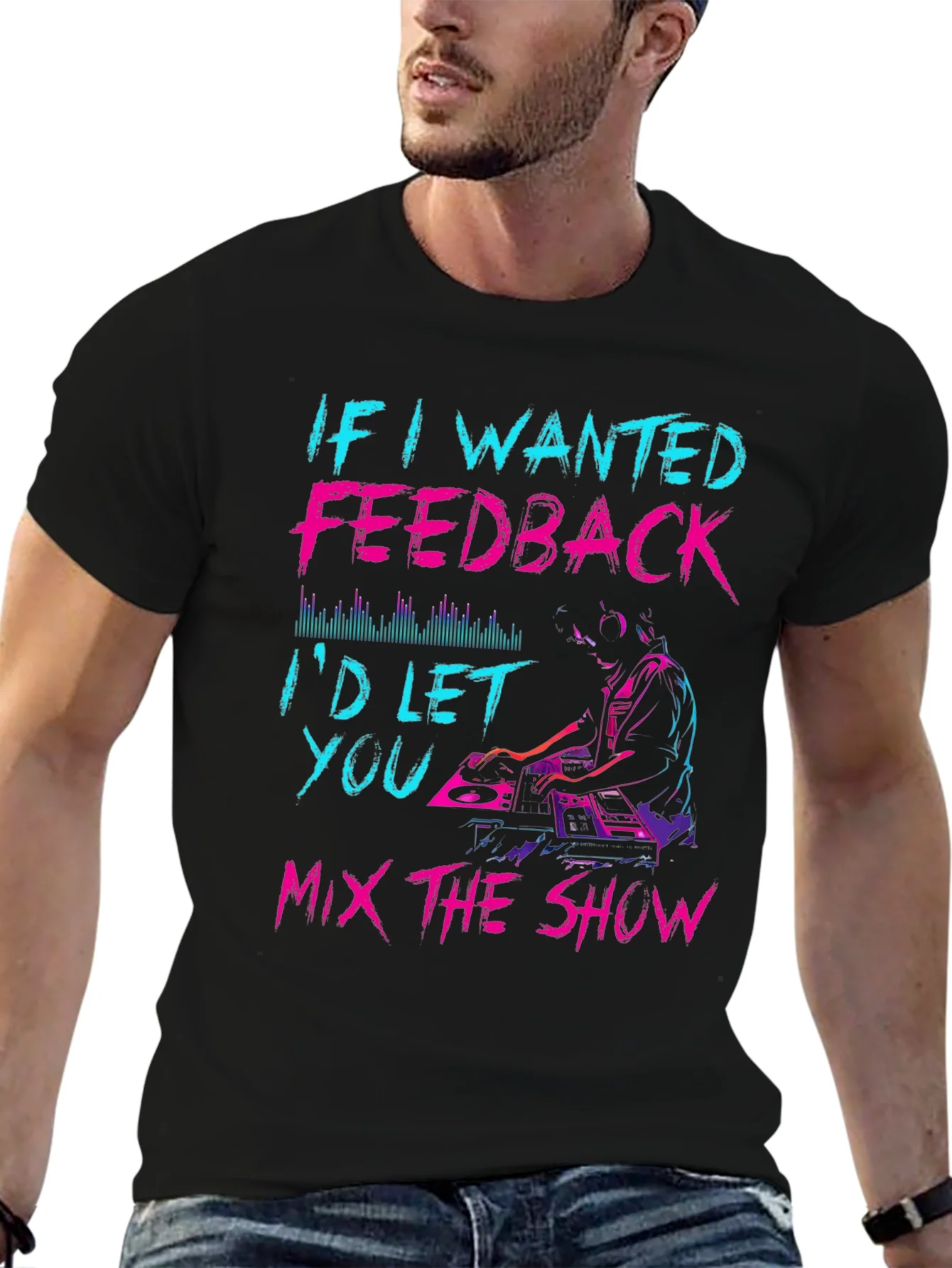 Rebbecca DJ Mix the Show Graphic Tee