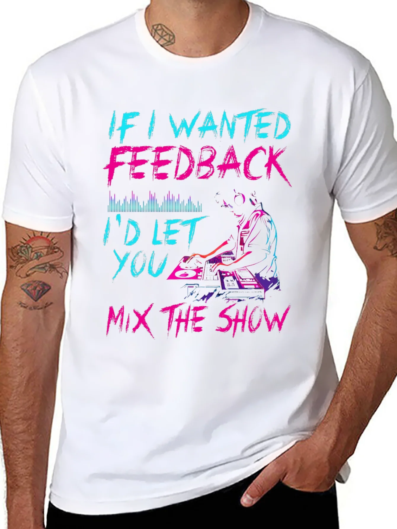 Rebbecca DJ Mix the Show Graphic Tee