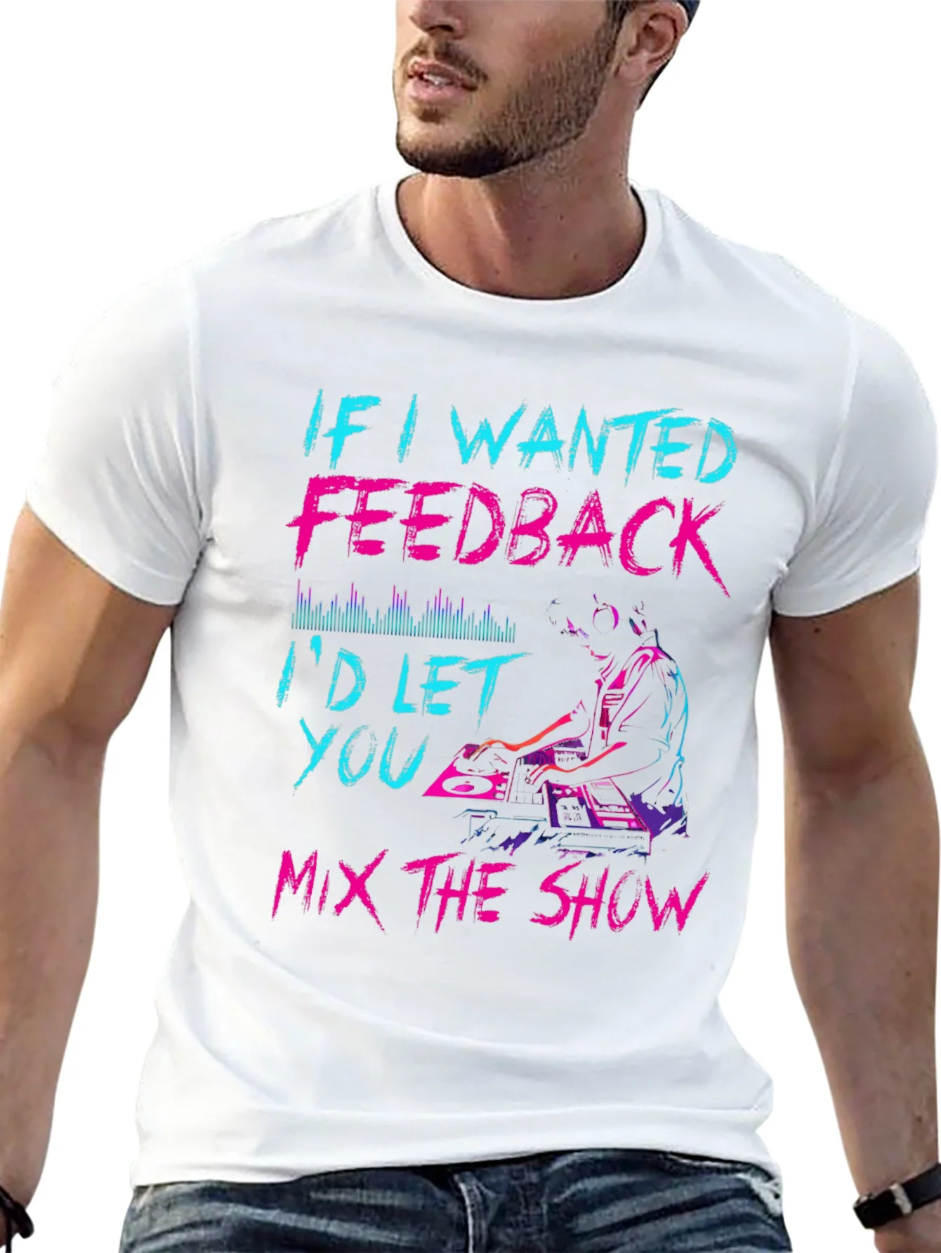 Rebbecca DJ Mix the Show Graphic Tee