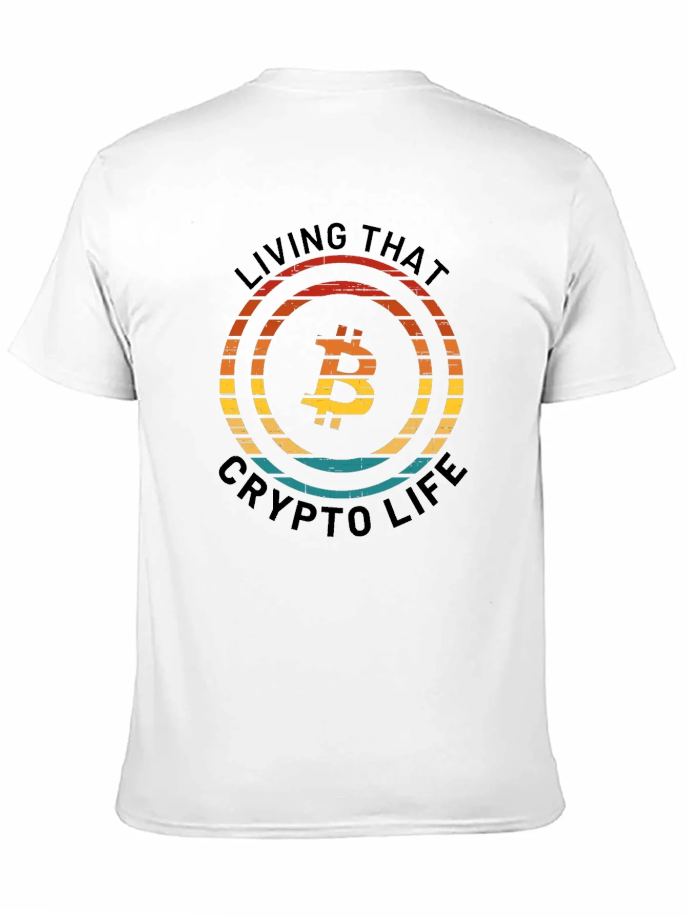 Rebbecca Bitcoin Crypto Life Black T-Shirt