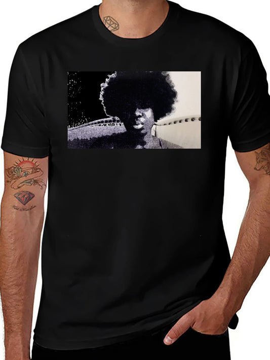 Rebbecca Retro Afro Black T-Shirt