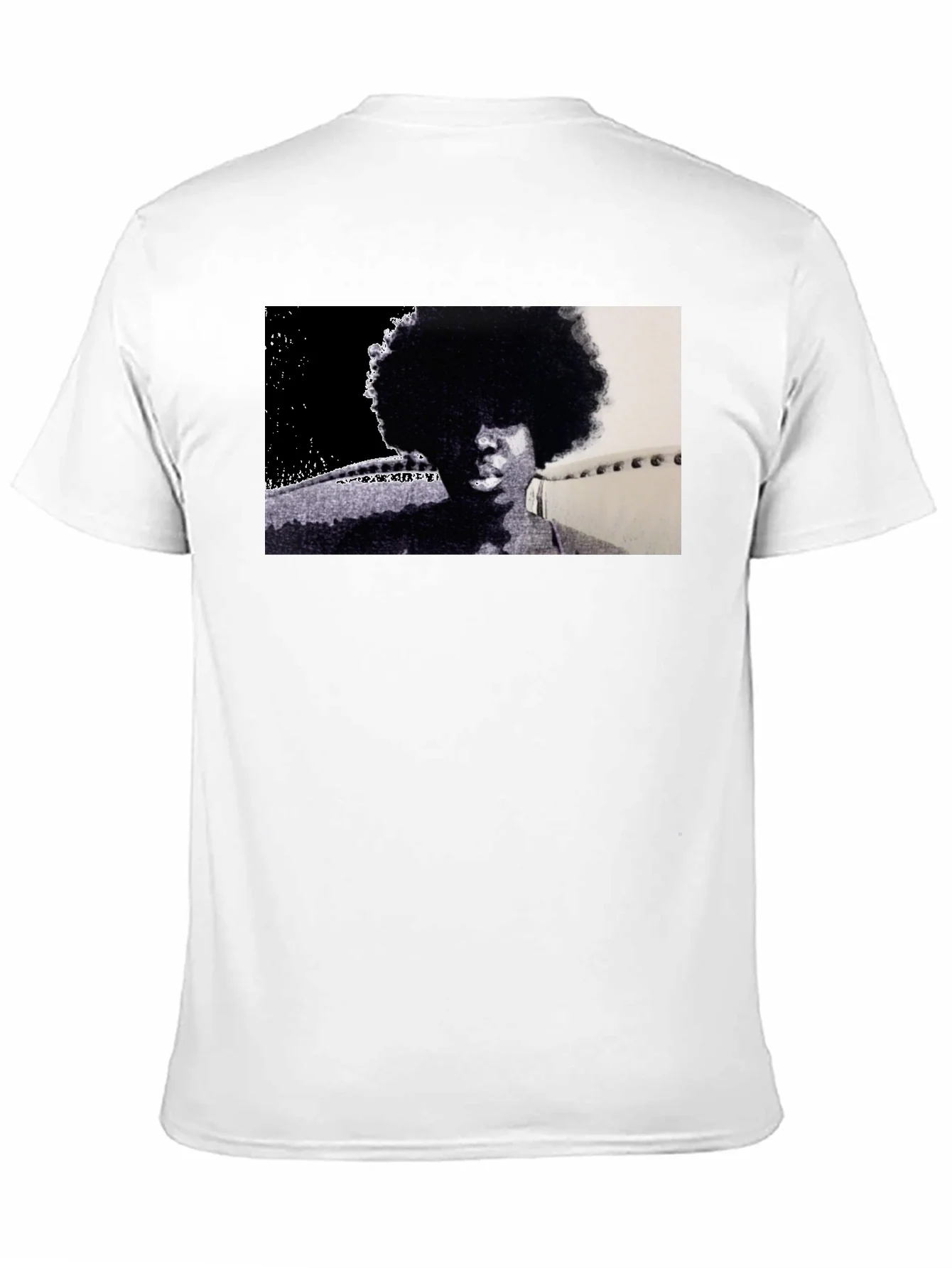 Rebbecca Retro Afro Black T-Shirt