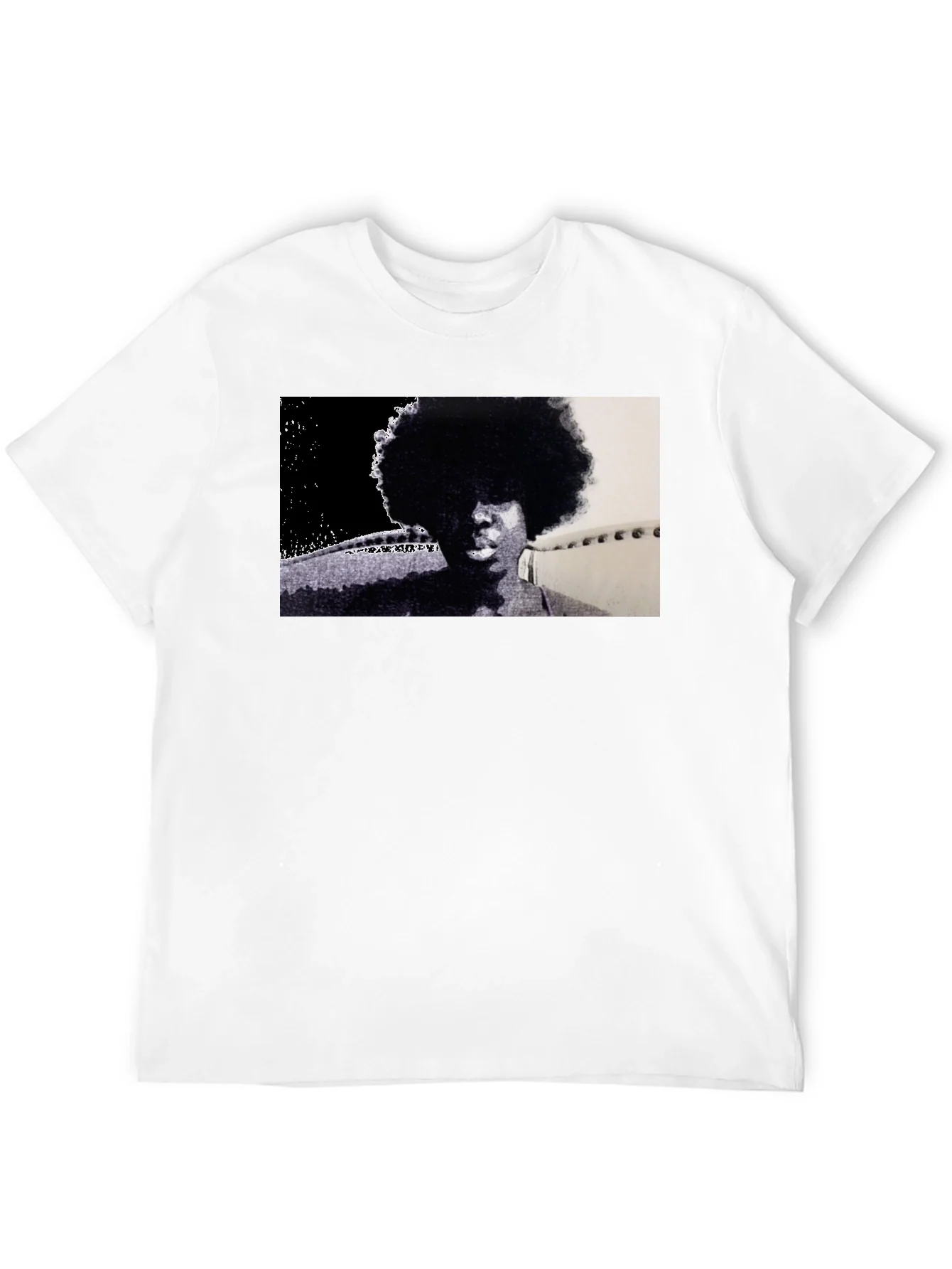 Rebbecca Retro Afro Black T-Shirt