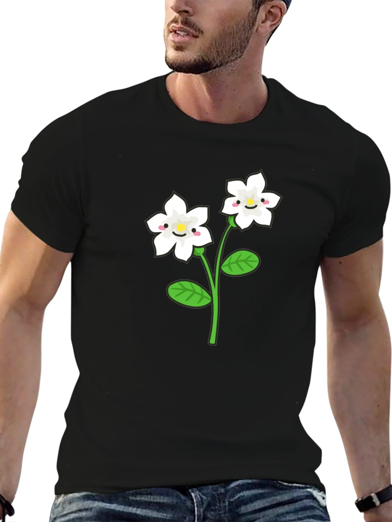 Rebbecca Cute Flower Graphic T-Shirt