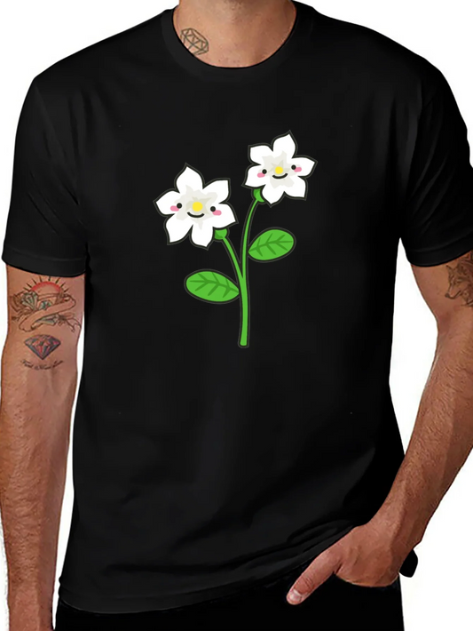 Rebbecca Cute Flower Graphic T-Shirt
