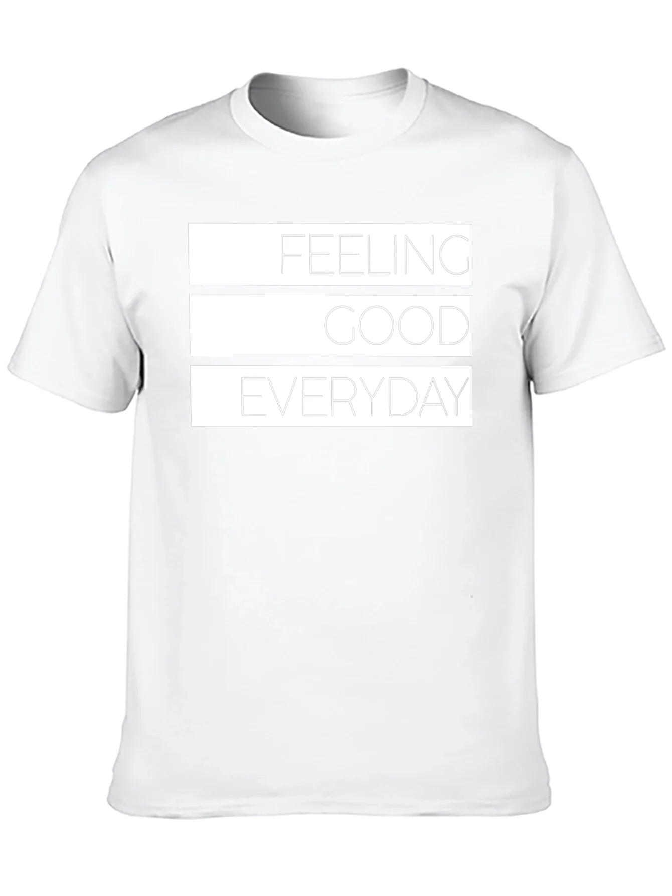 Rebbecca Feeling Good Everyday Black Graphic Tee