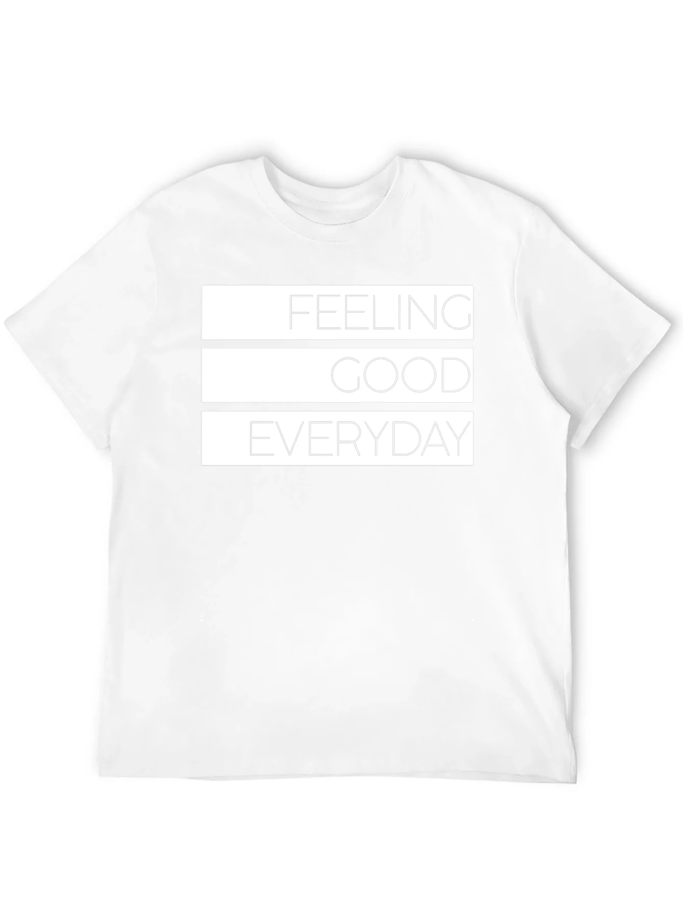 Rebbecca Feeling Good Everyday Black Graphic Tee