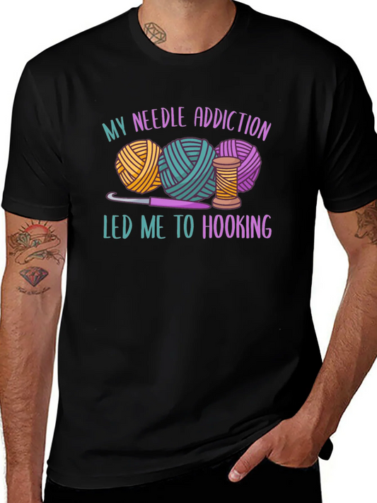 Rebbecca Needle Addiction Hooking T-Shirt