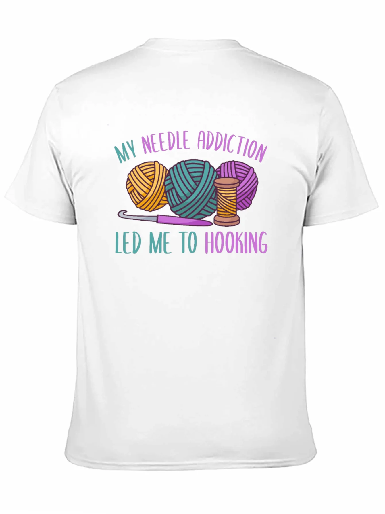 Rebbecca Needle Addiction Hooking T-Shirt