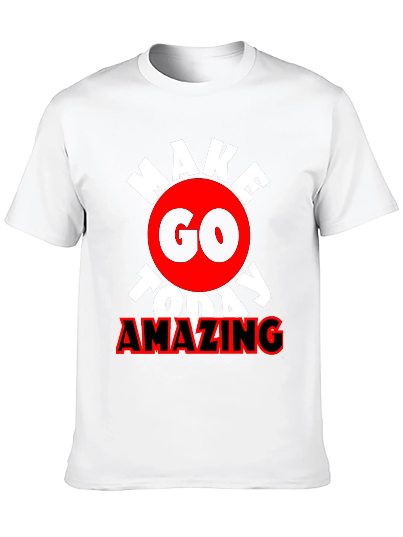 Camiseta Negra Motivacional Make Today Amazing