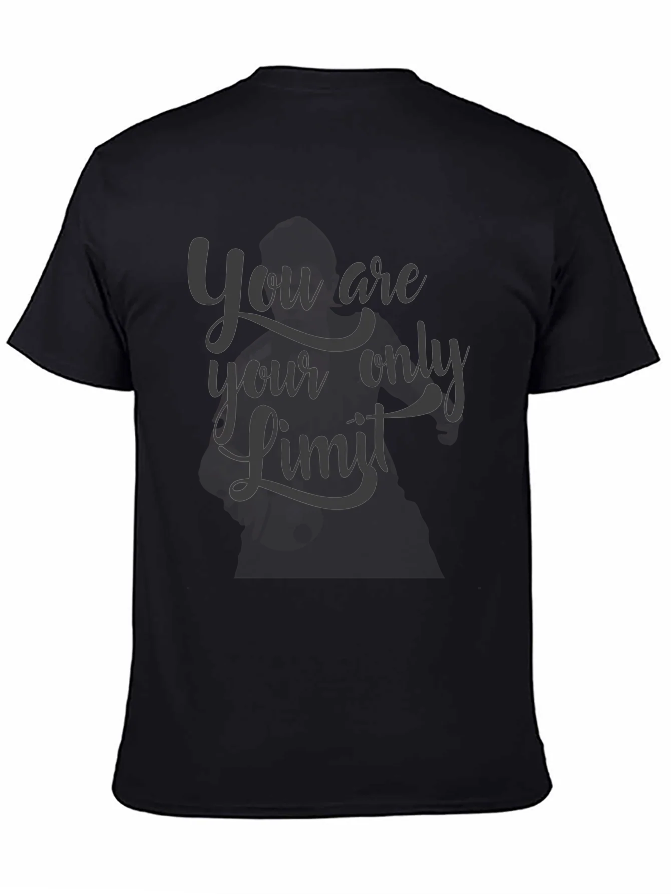 Rebbecca Motivational Graphic Tee: You Are Your Only Limit