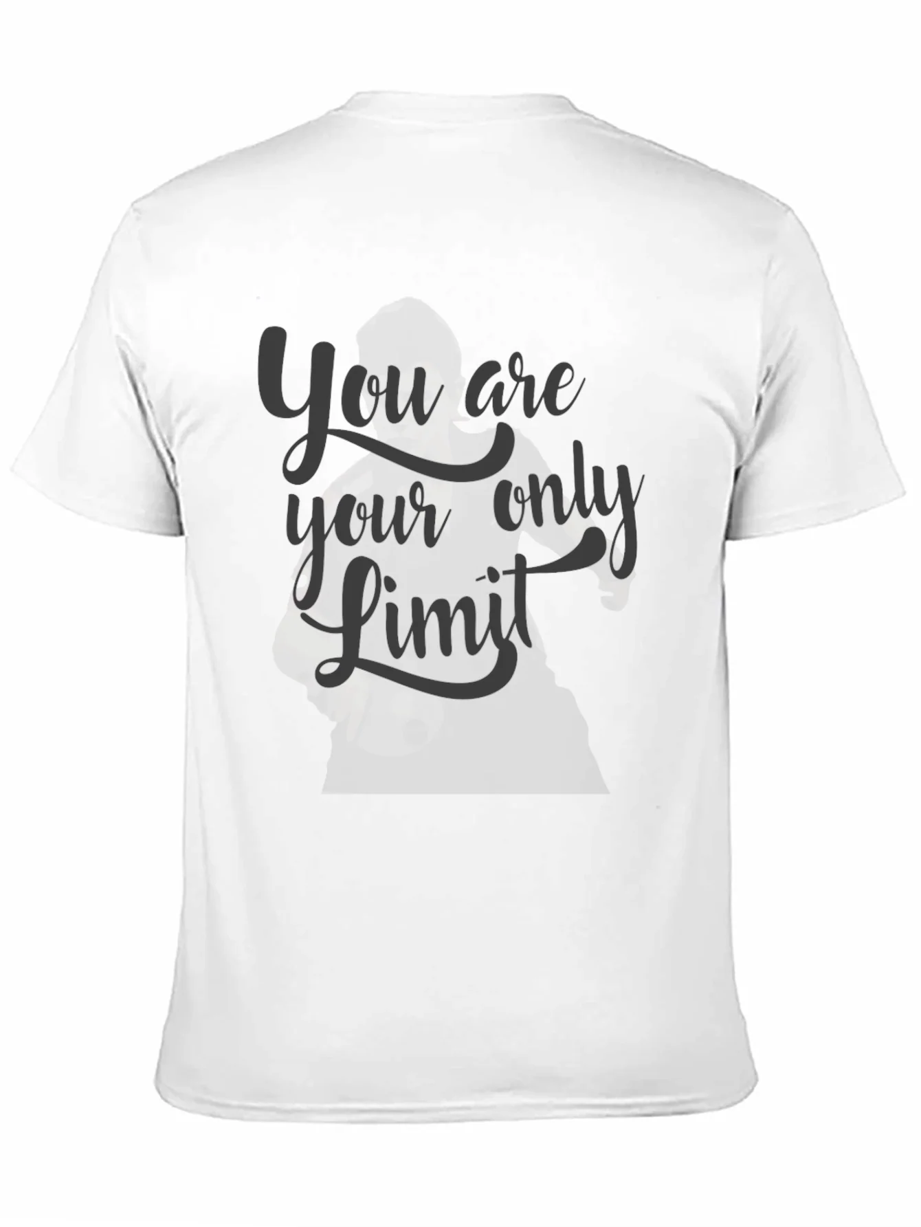Rebbecca Motivational Graphic Tee: You Are Your Only Limit