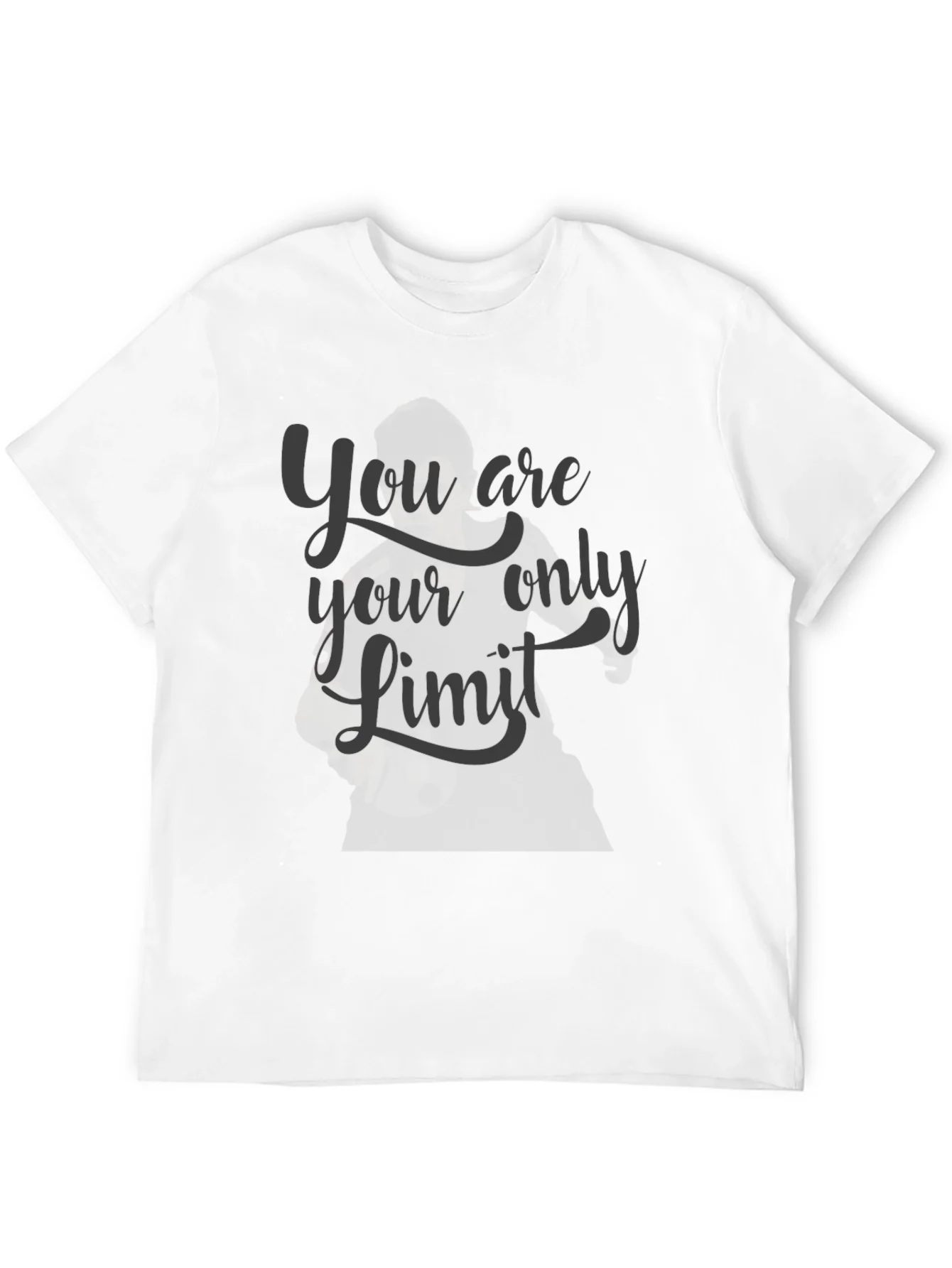 Rebbecca Motivational Graphic Tee: You Are Your Only Limit