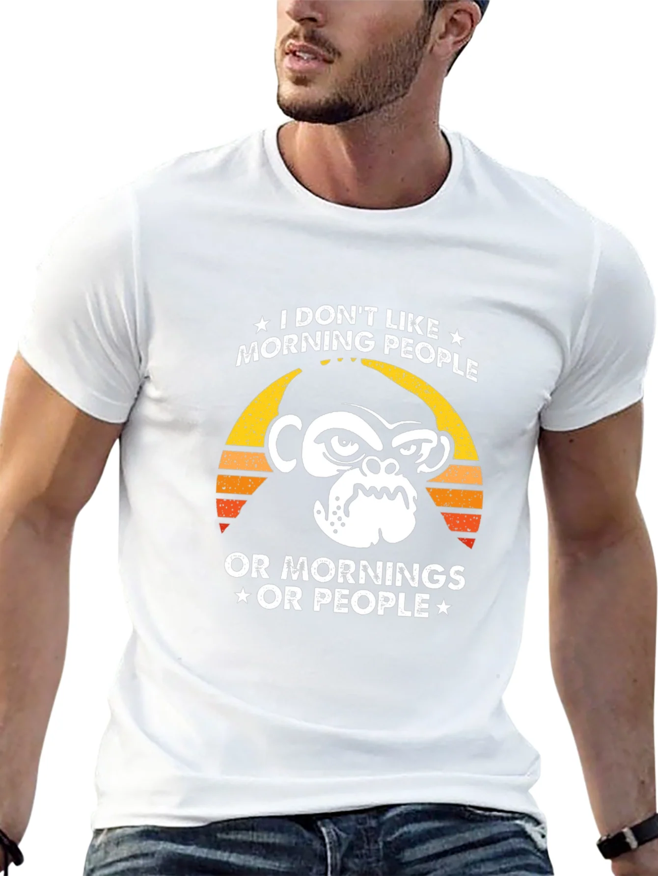 Rebbecca I Dont Like Morning People Graphic Tee