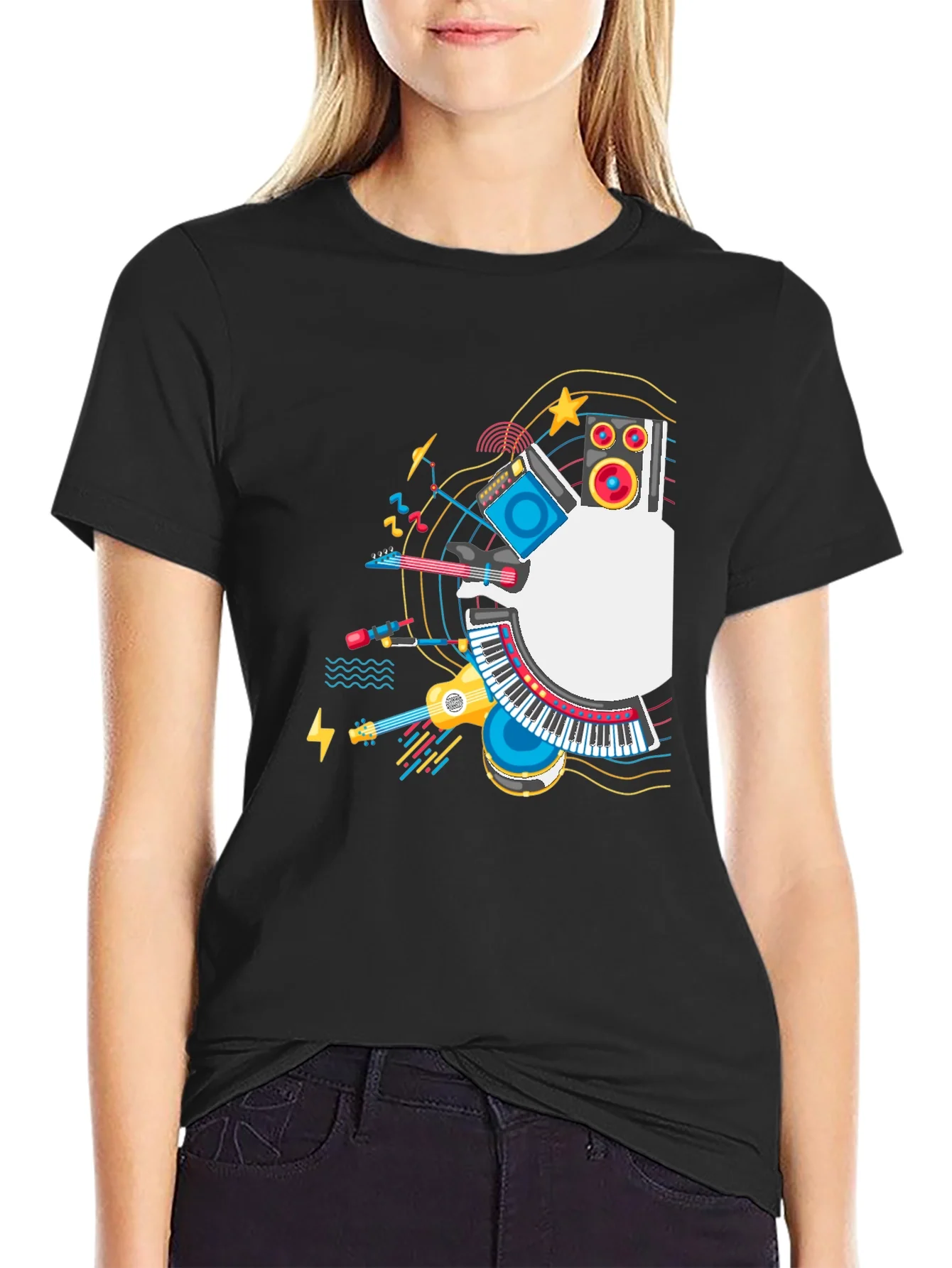 Rebbecca Music Lovers Graphic T-Shirt