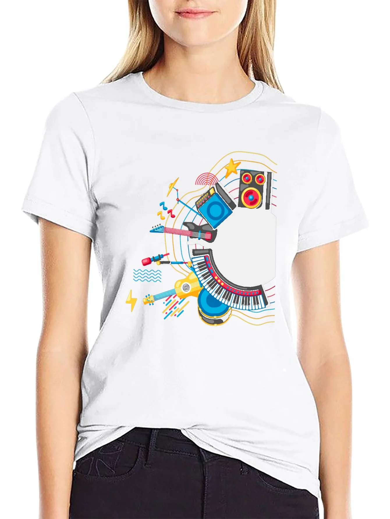 Rebbecca Music Lovers Graphic T-Shirt