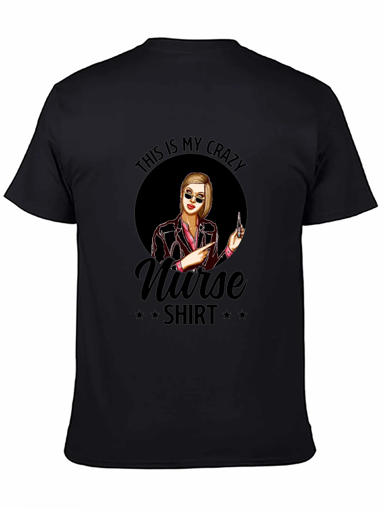 Rebbecca Crazy Nurse T-Shirt - Novelty Graphic Tee
