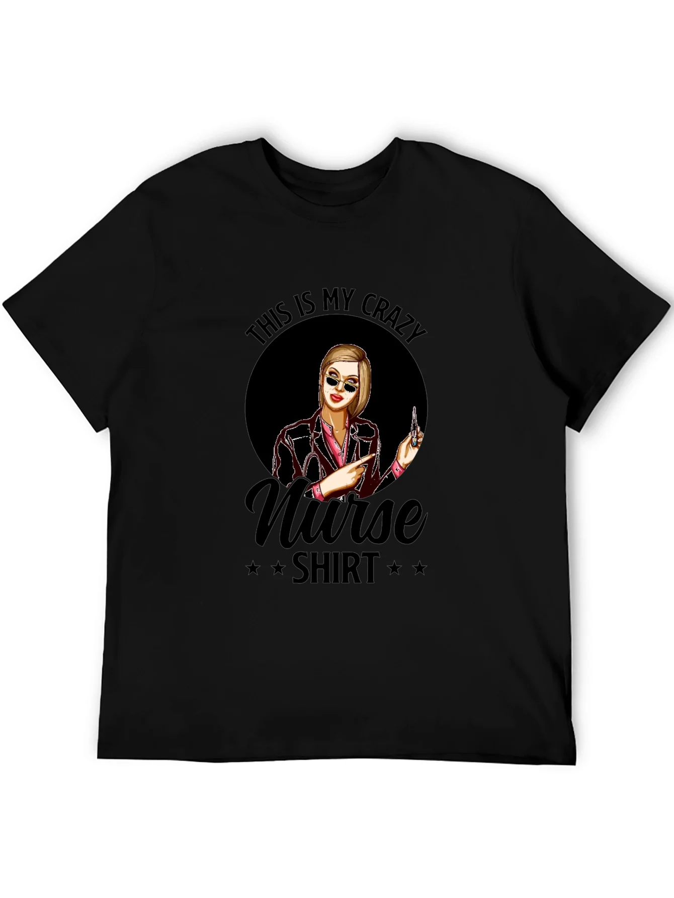 Rebbecca Crazy Nurse T-Shirt - Novelty Graphic Tee