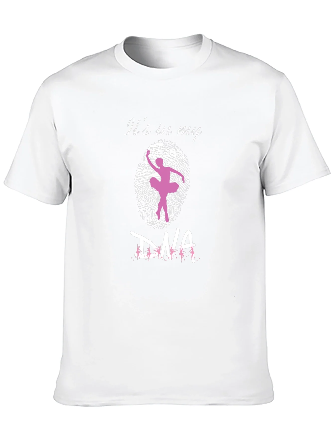 Rebbecca Ballet DNA T-Shirt - Dancer in Fingerprint Tee