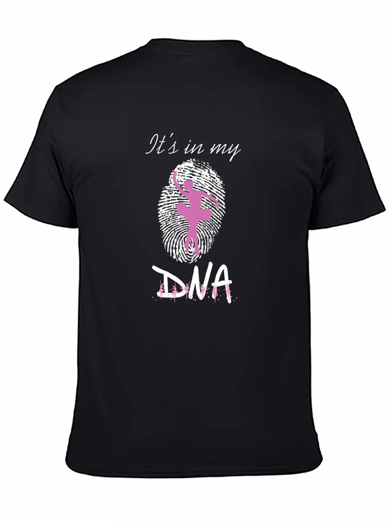 Rebbecca Ballet DNA T-Shirt - Dancer in Fingerprint Tee