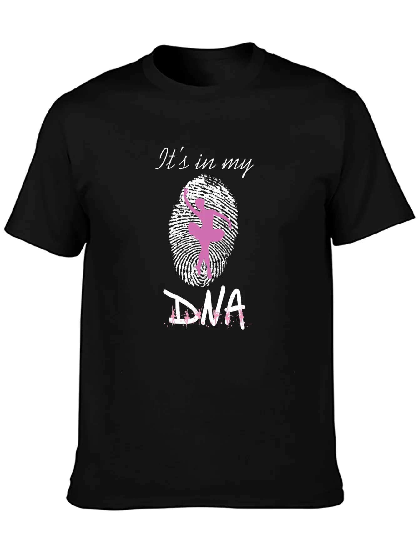 Rebbecca Ballet DNA T-Shirt - Dancer in Fingerprint Tee