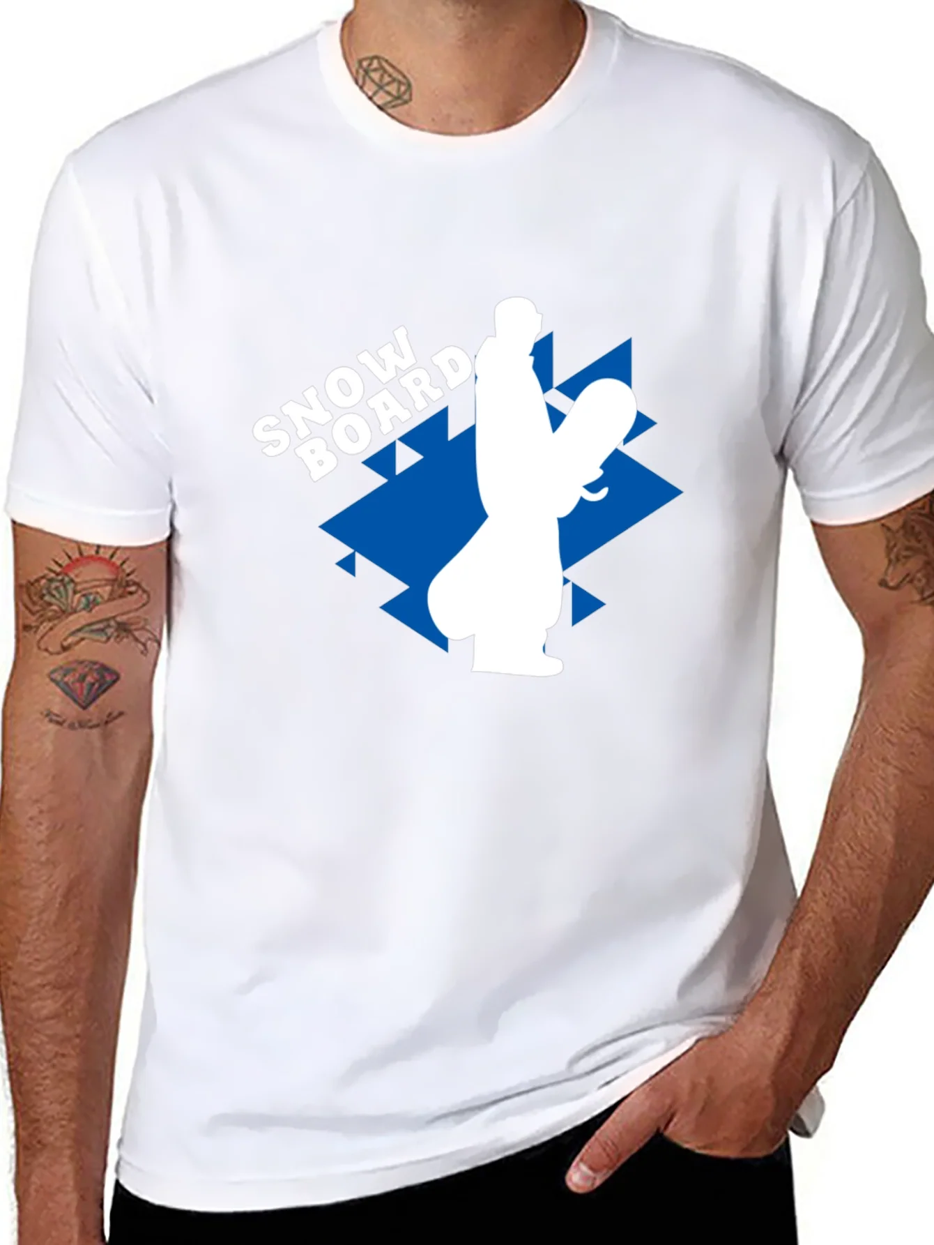 Rebbecca Snowboard Graphic Tee - Black Casual T-Shirt