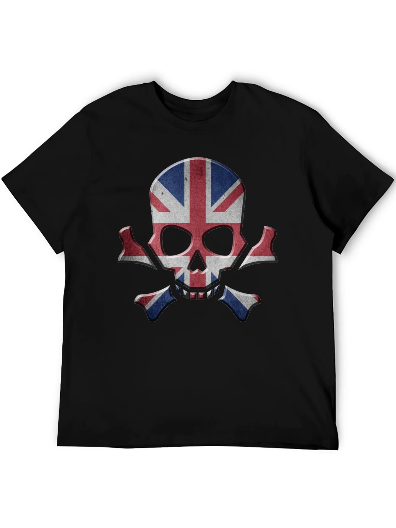 Rebbecca Union Jack Skull Graphic Tee
