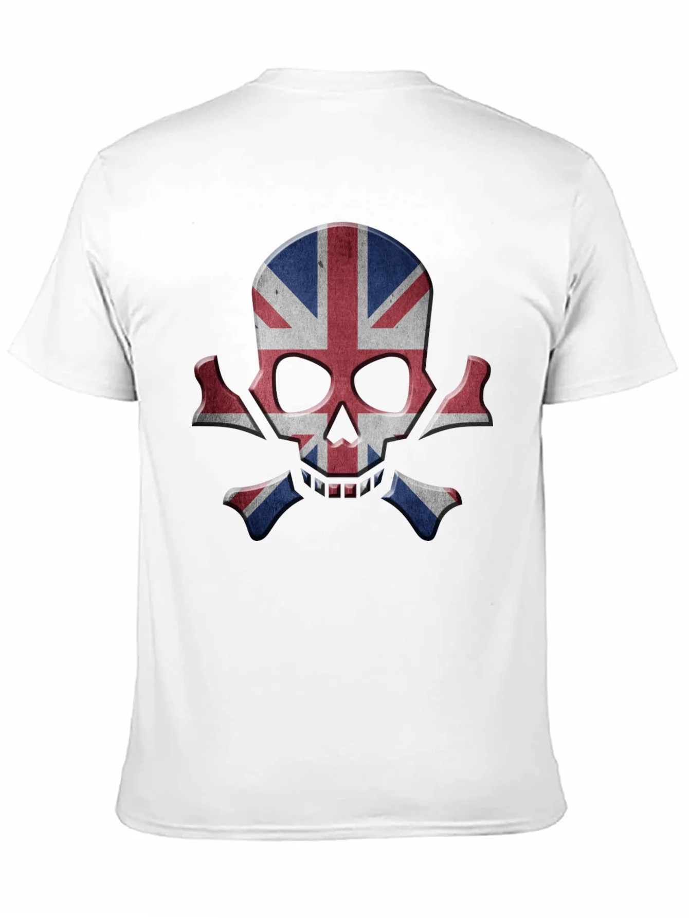Rebbecca Union Jack Skull Graphic Tee